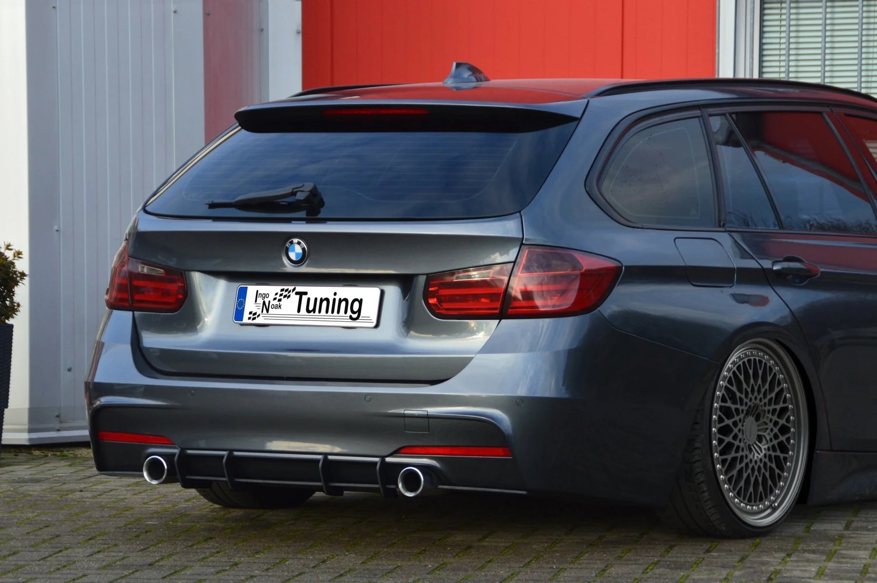 Diffusor Heckansatz passend für BMW 3er F31 inkl. Facelift Touring M - Paket - WEHRAN MOTORSPORT
