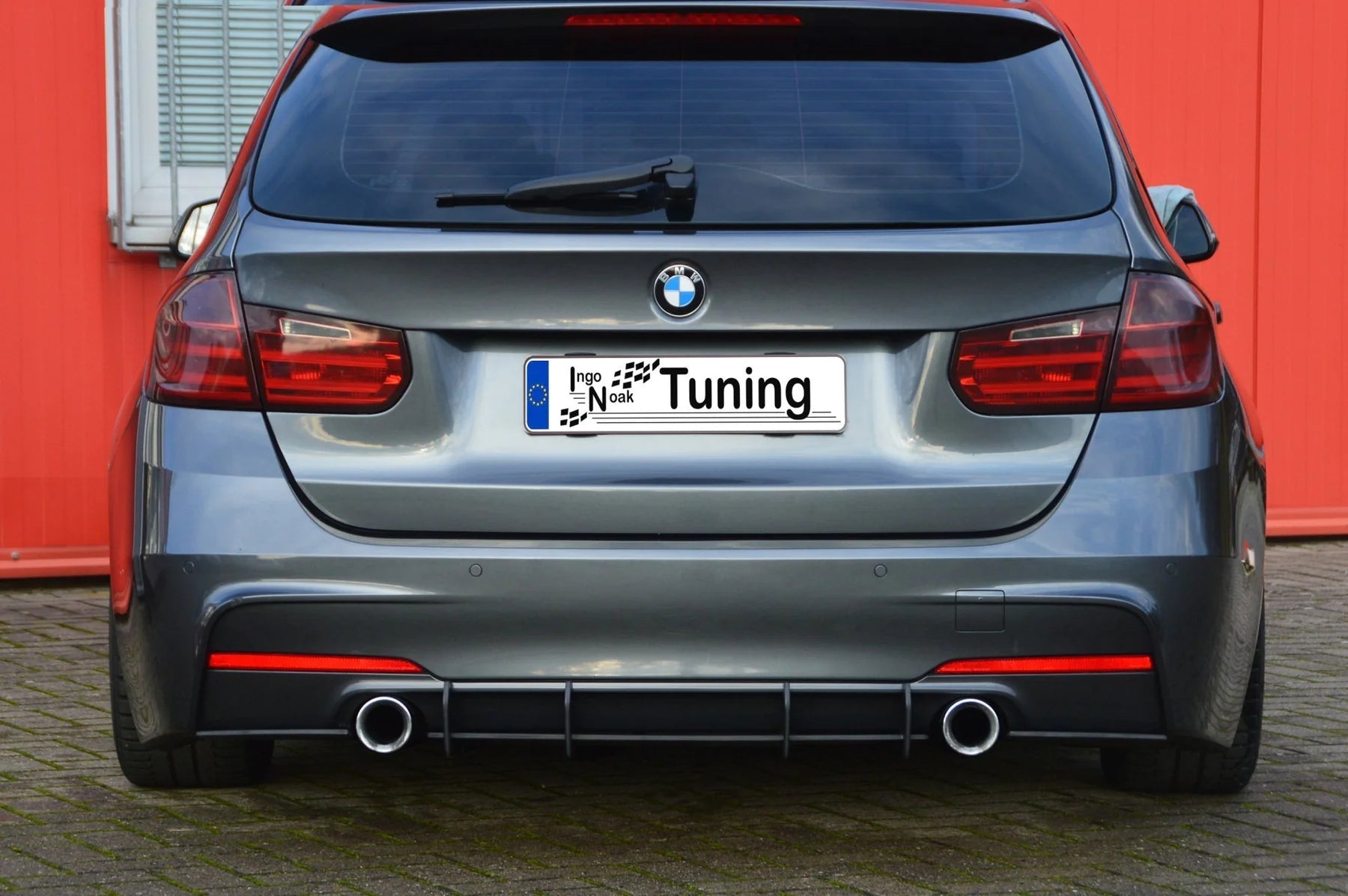 Diffusor Heckansatz passend für BMW 3er F31 inkl. Facelift Touring M - Paket - WEHRAN MOTORSPORT