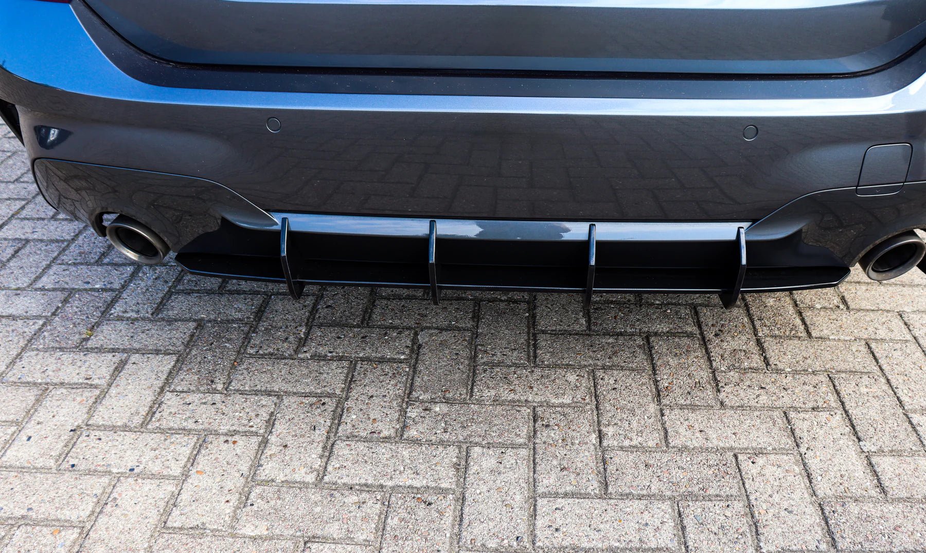 Diffusor Heckansatz passend für BMW 3er G20 G21 Limousine Touring M - Paket - WEHRAN MOTORSPORT