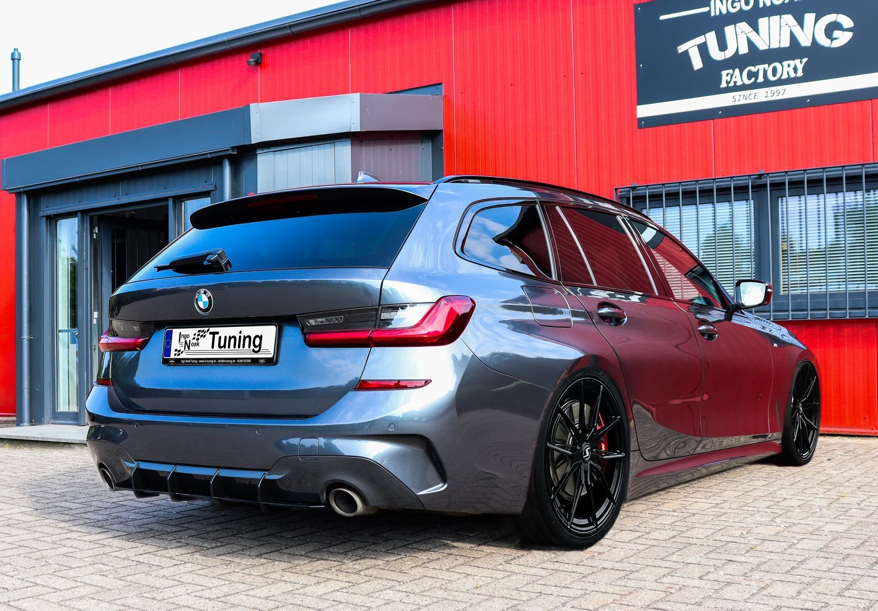 Diffusor Heckansatz passend für BMW 3er G20 G21 Limousine Touring M - Paket - WEHRAN MOTORSPORT