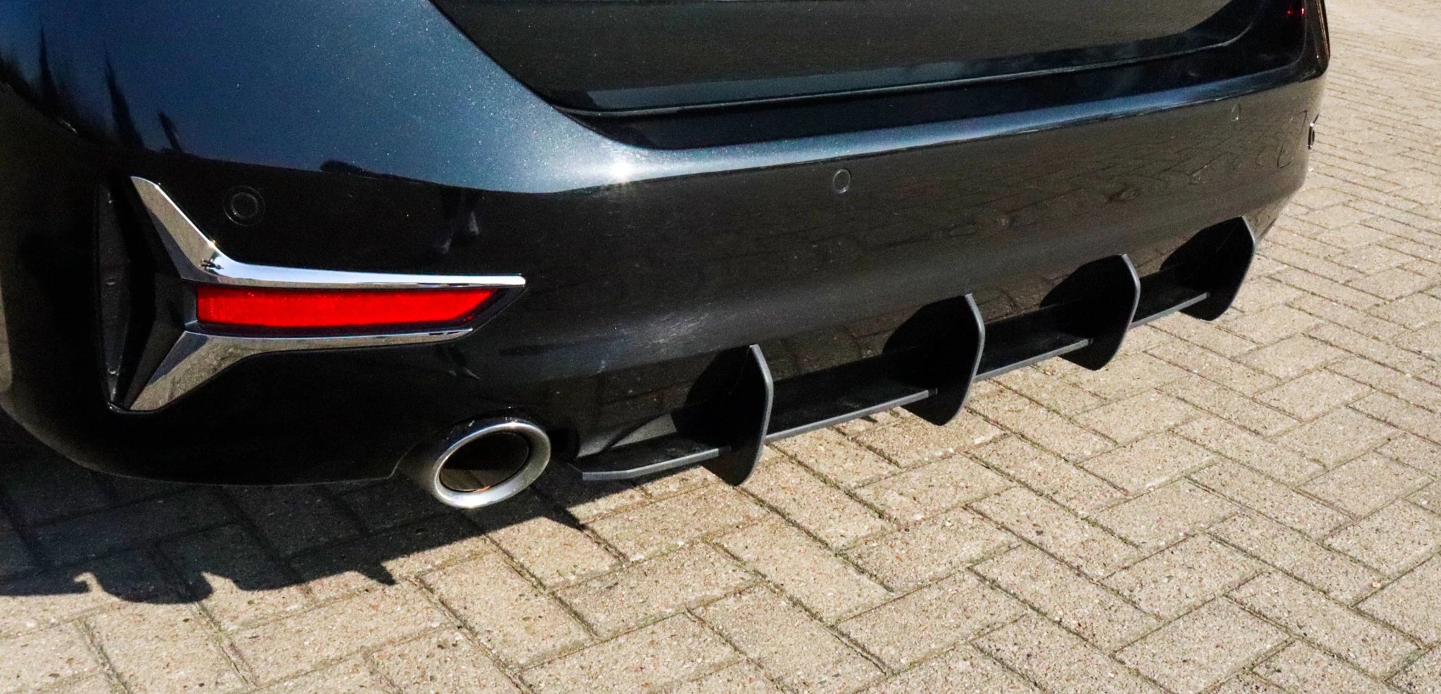 Diffusor Heckansatz passend für BMW 3er G20 G21 Standard - WEHRAN MOTORSPORT