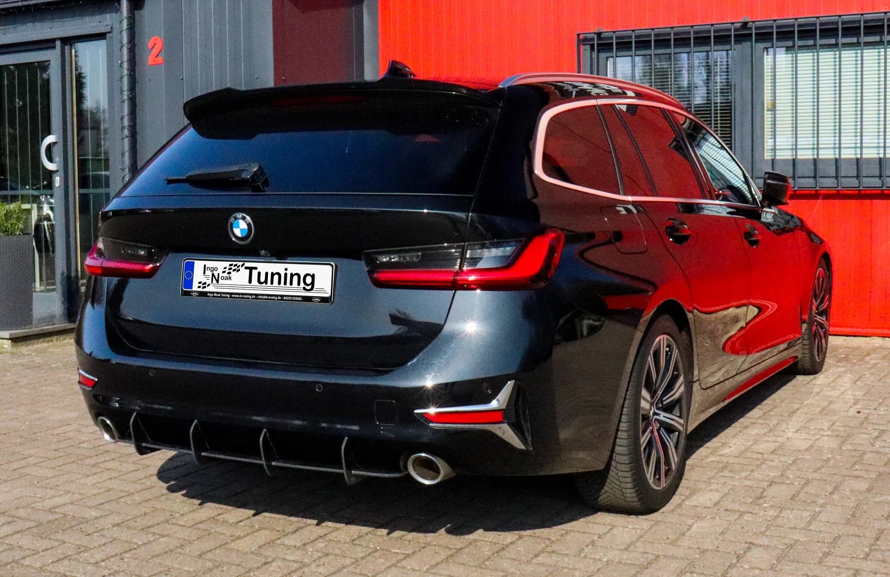 Diffusor Heckansatz passend für BMW 3er G20 G21 Standard - WEHRAN MOTORSPORT