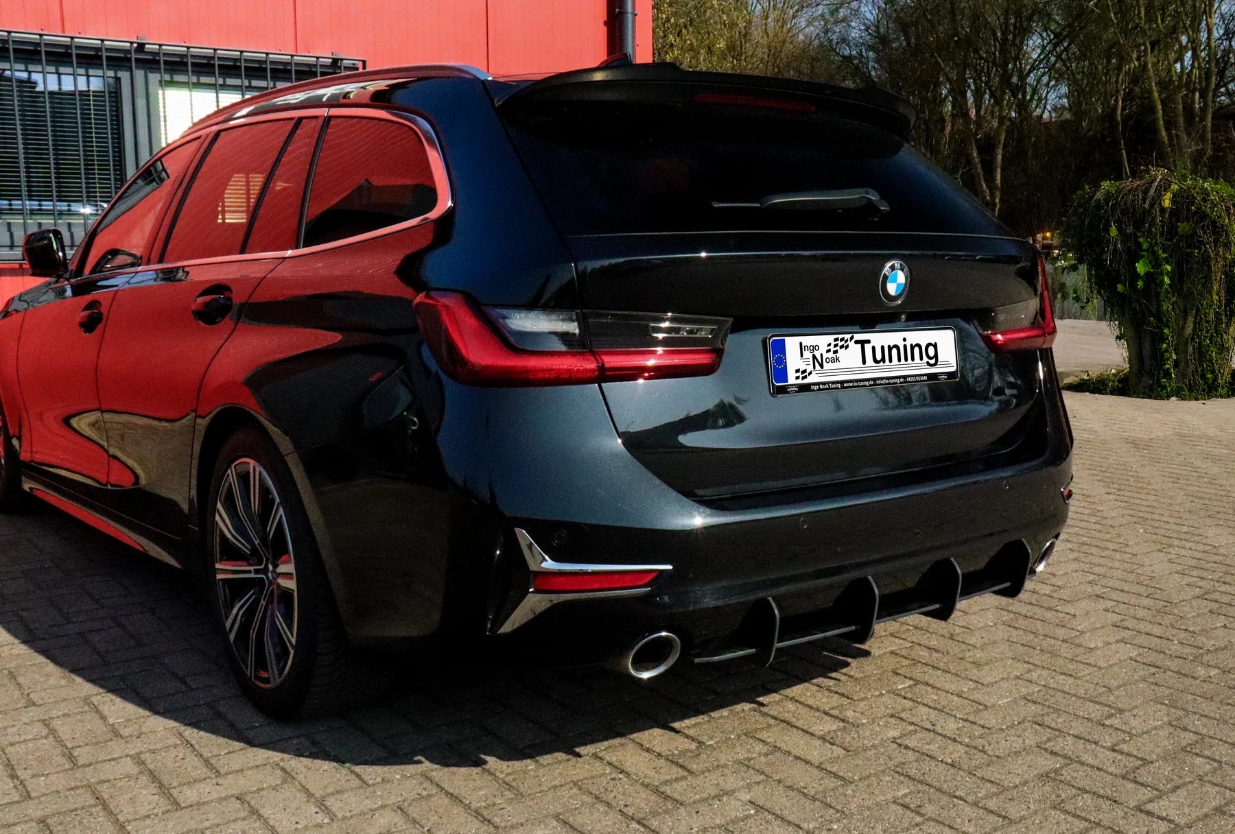 Diffusor Heckansatz passend für BMW 3er G20 G21 Standard - WEHRAN MOTORSPORT
