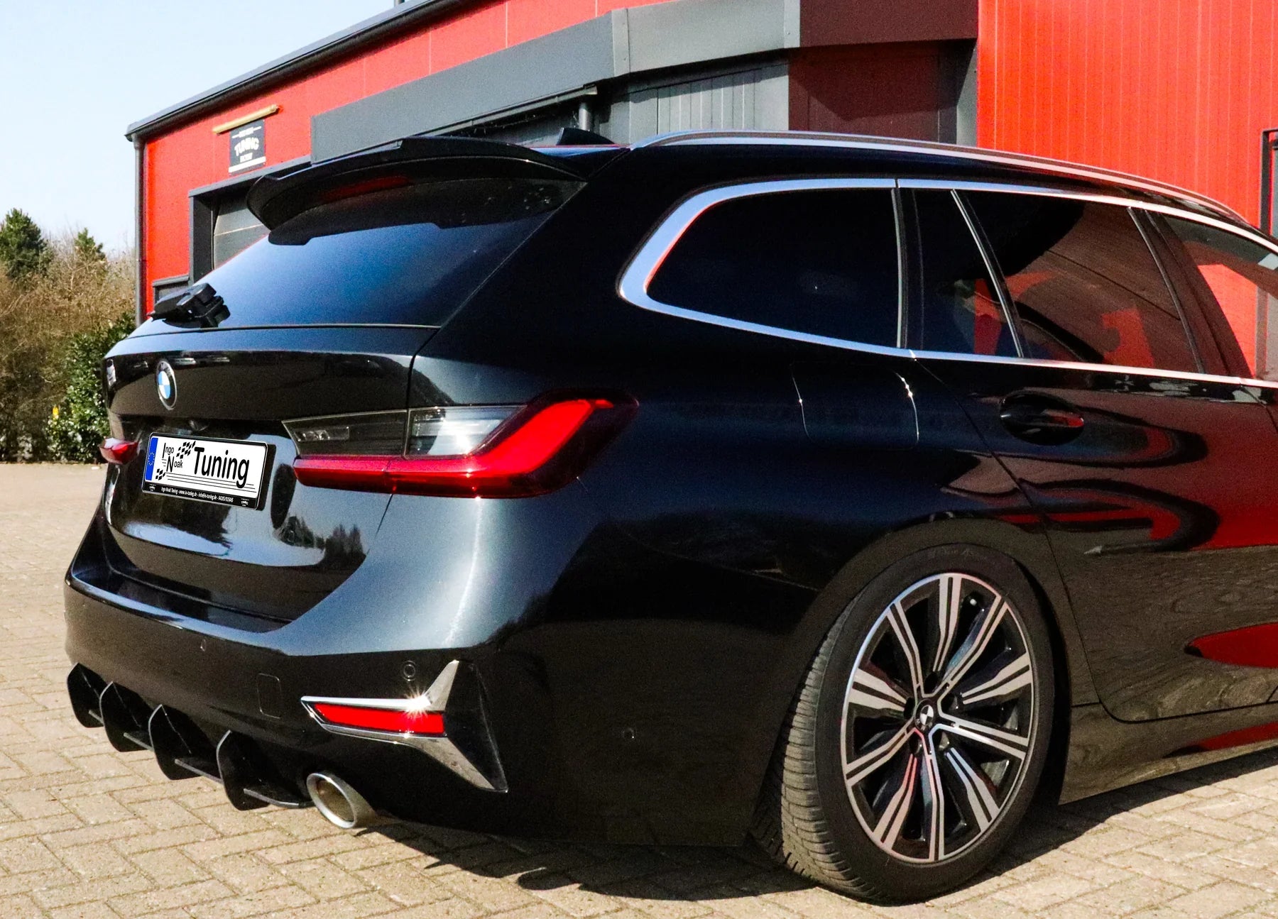Diffusor Heckansatz passend für BMW 3er G20 G21 Standard - WEHRAN MOTORSPORT