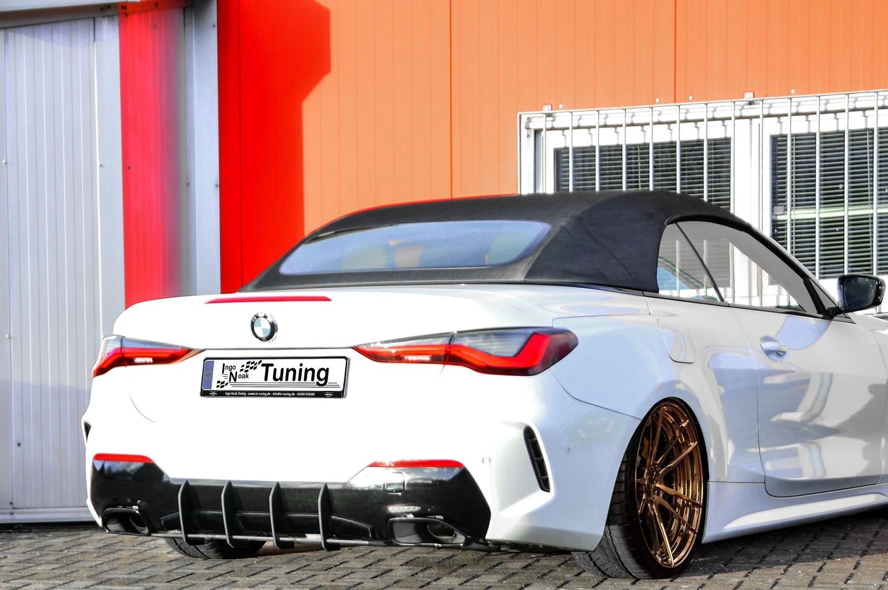 Diffusor Heckansatz passend für BMW 4er M440i M440d G22 G23 - WEHRAN MOTORSPORT