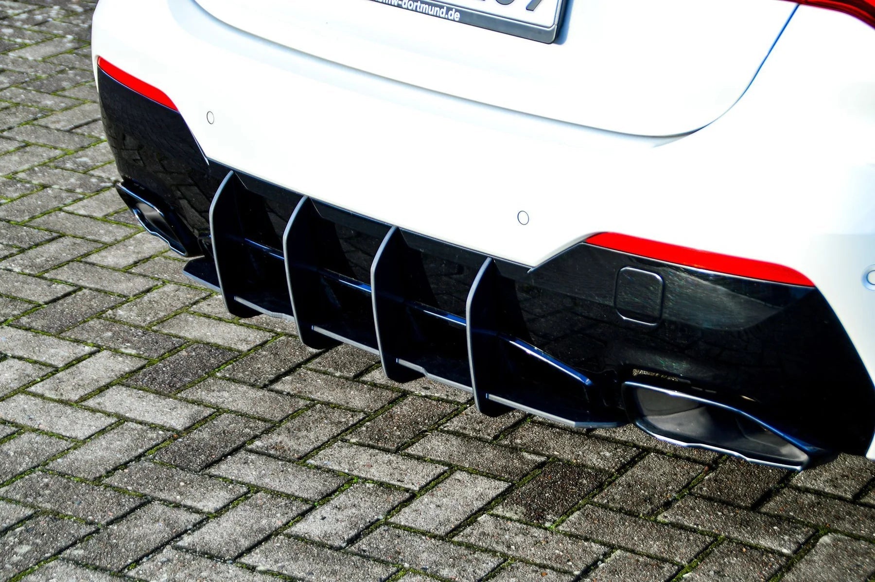 Diffusor Heckansatz passend für BMW 4er M440i M440d G22 G23 - WEHRAN MOTORSPORT