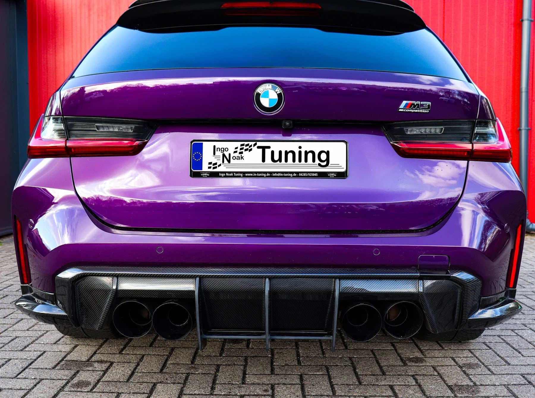 Diffusor Heckansatz passend für BMW M3 G80 G81 - WEHRAN MOTORSPORT