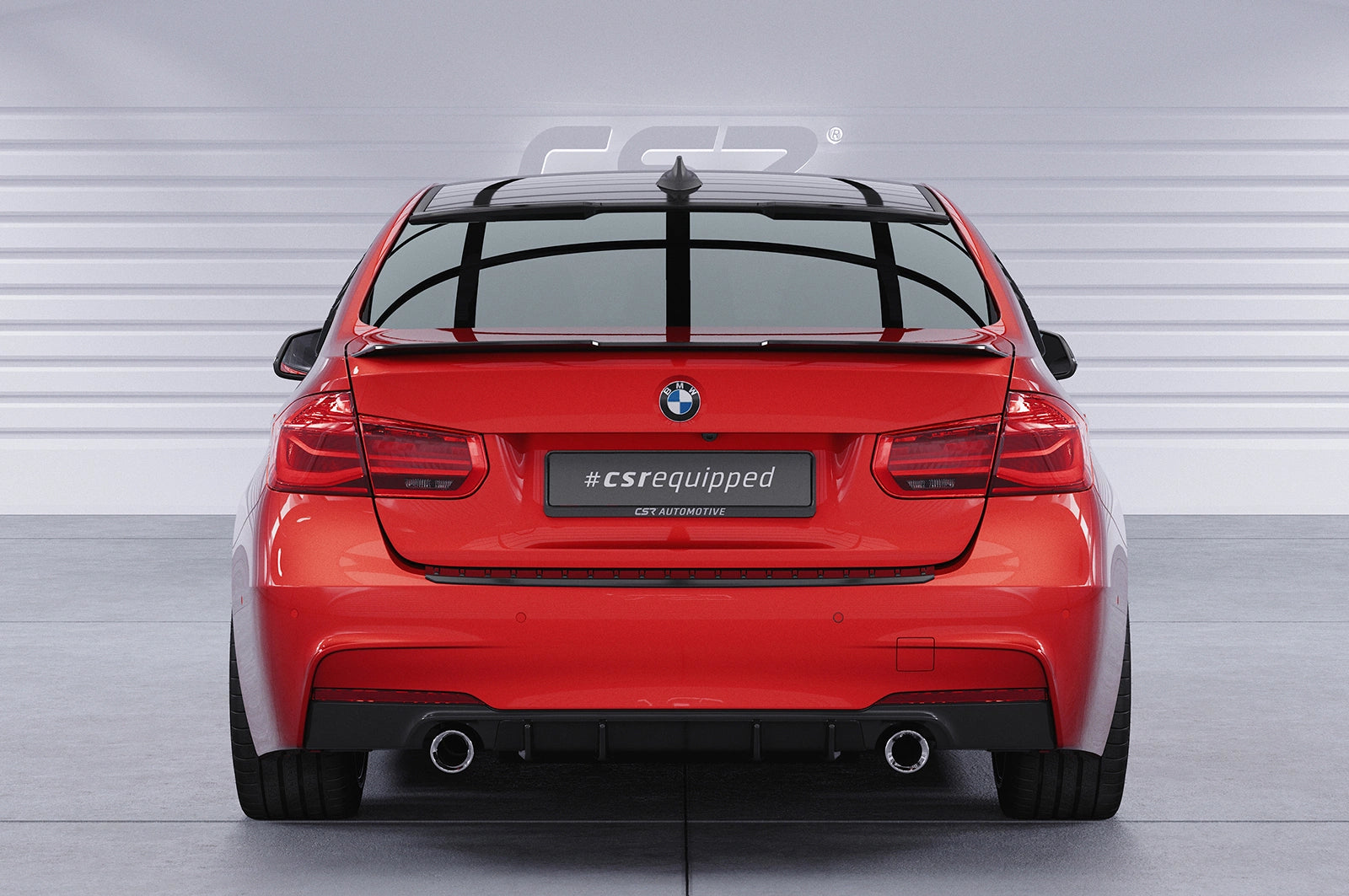 Diffusor / Heckansatz für BMW 3er F30 (M-Paket)