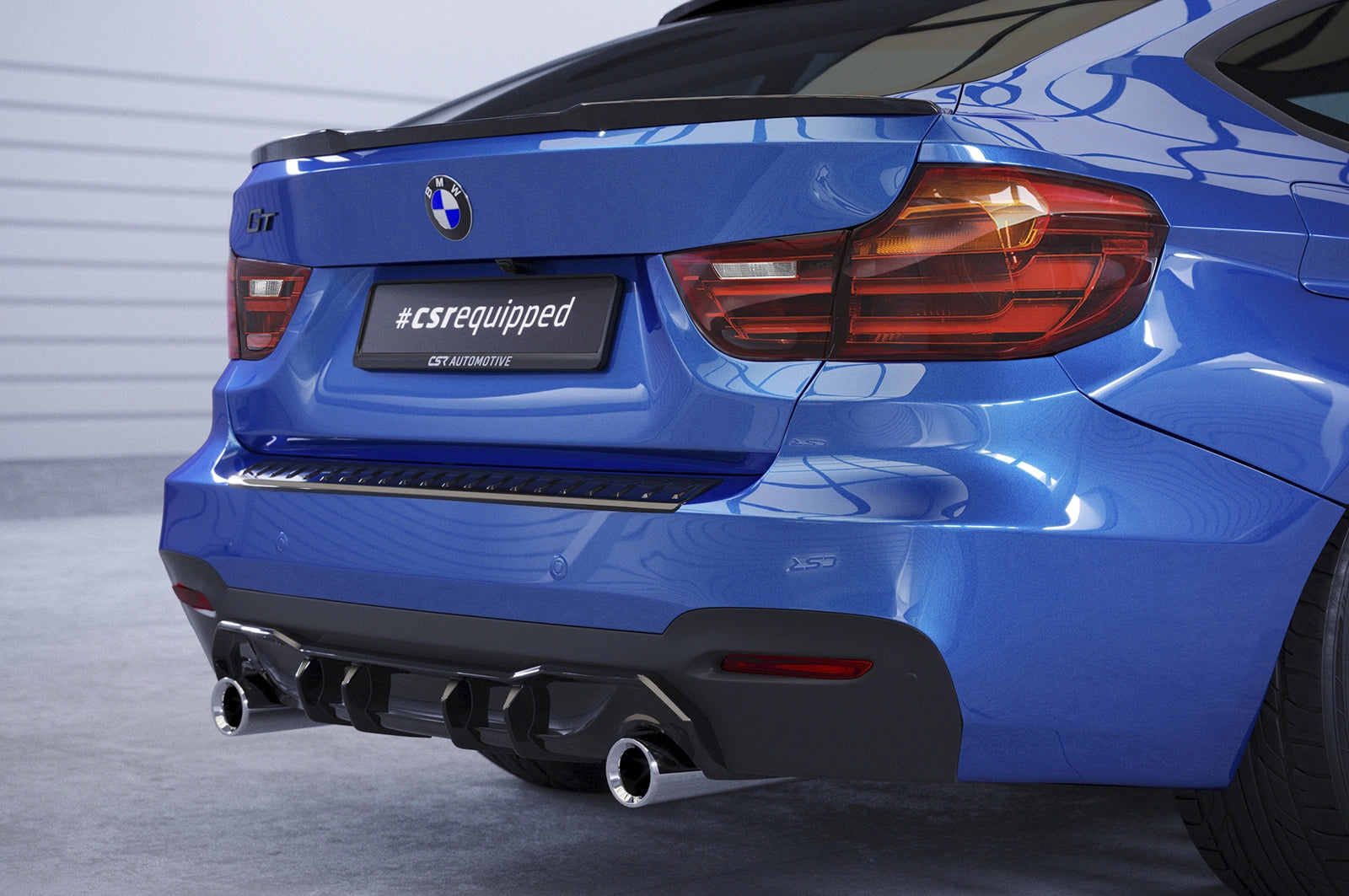 Diffusor / Heckansatz für BMW 3er F34 Gran Turismo (GT)