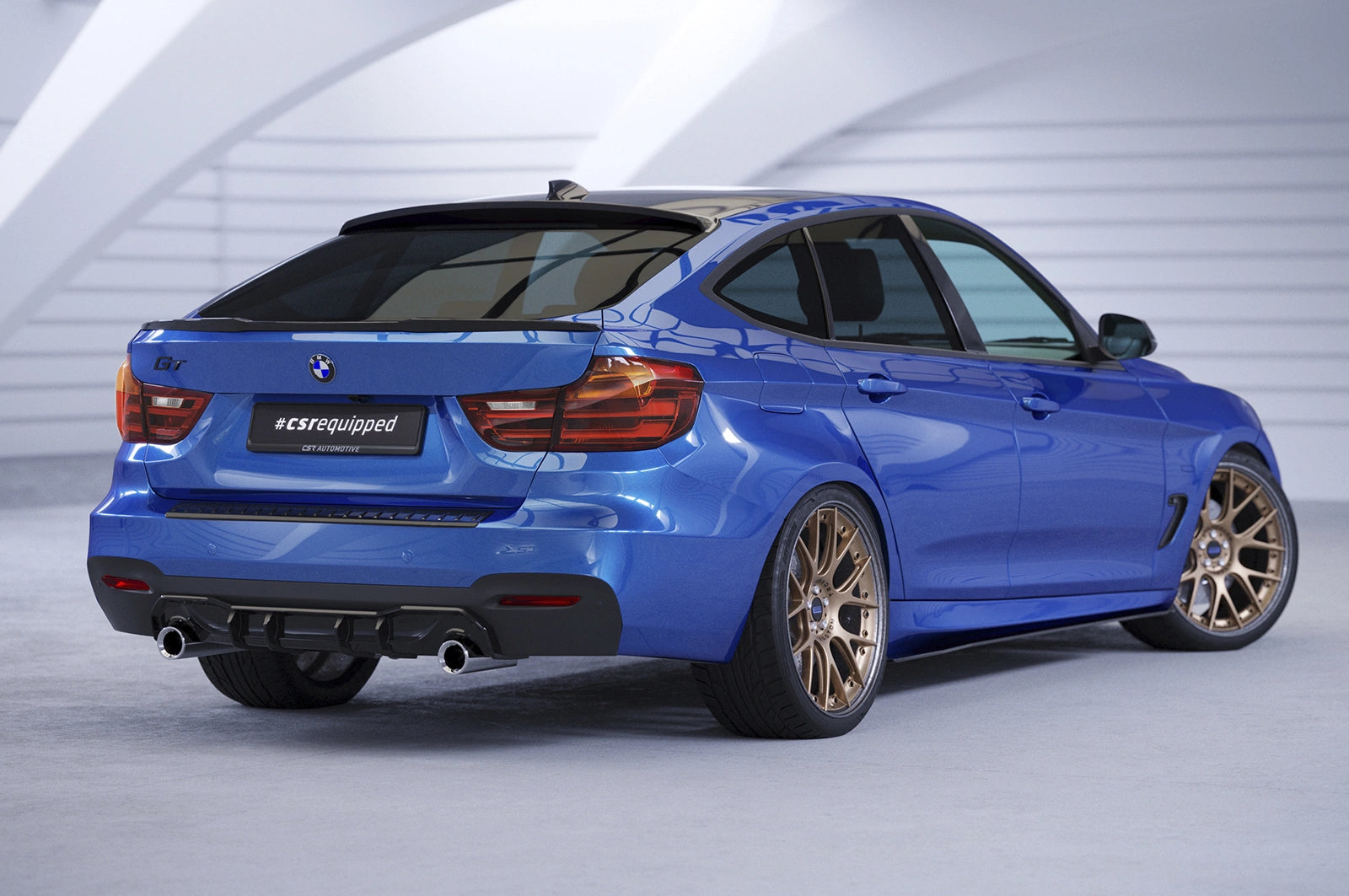 Diffusor / Heckansatz für BMW 3er F34 Gran Turismo (GT)