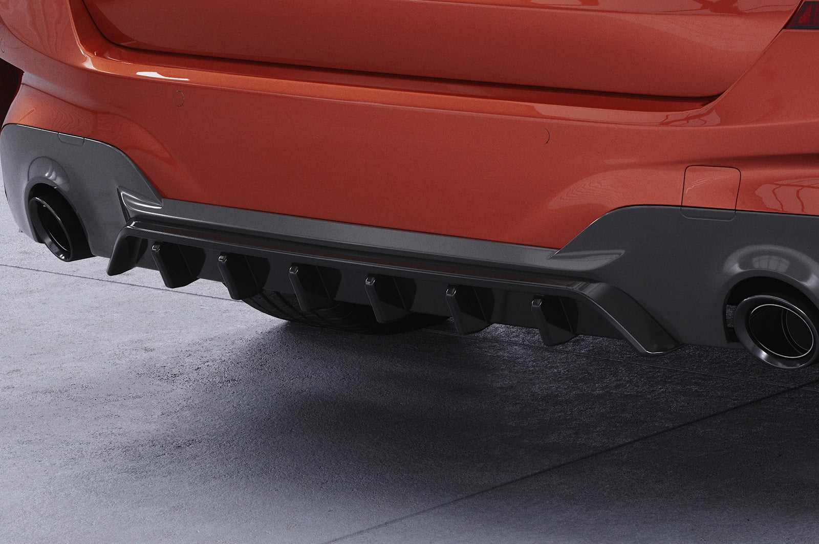 Diffusor / Heckansatz für BMW 3er G20 / G21 (M-Paket)