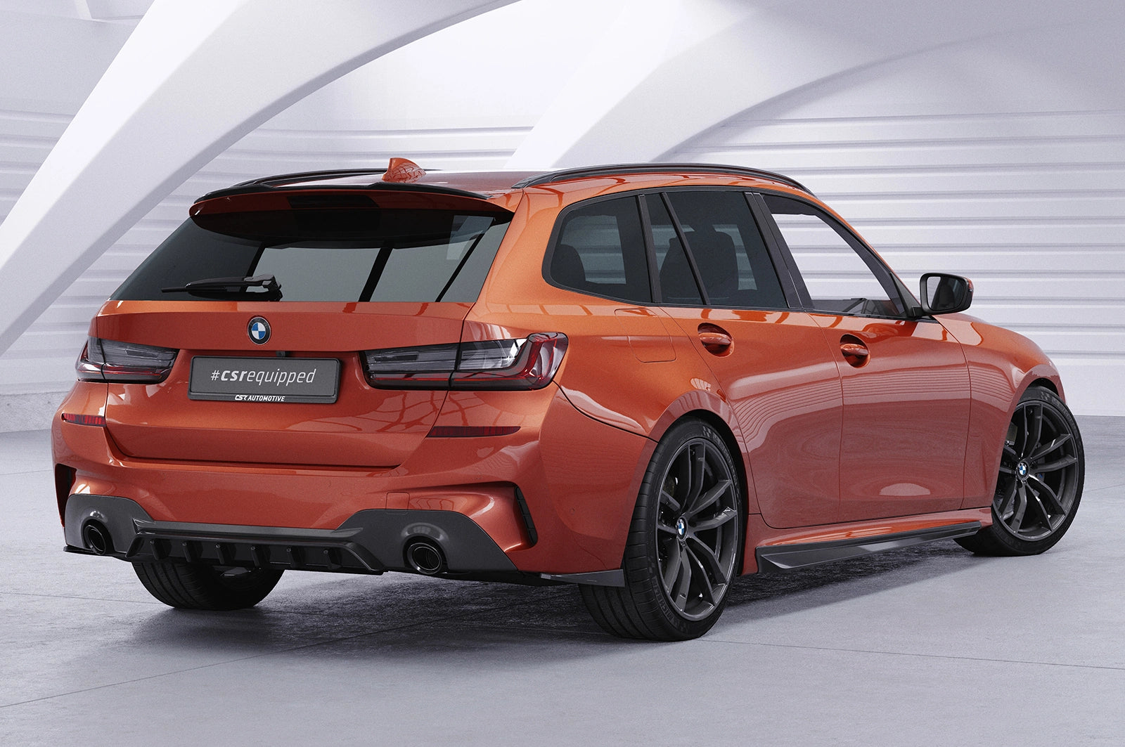 Diffusor / Heckansatz für BMW 3er G20 / G21 (M-Paket)