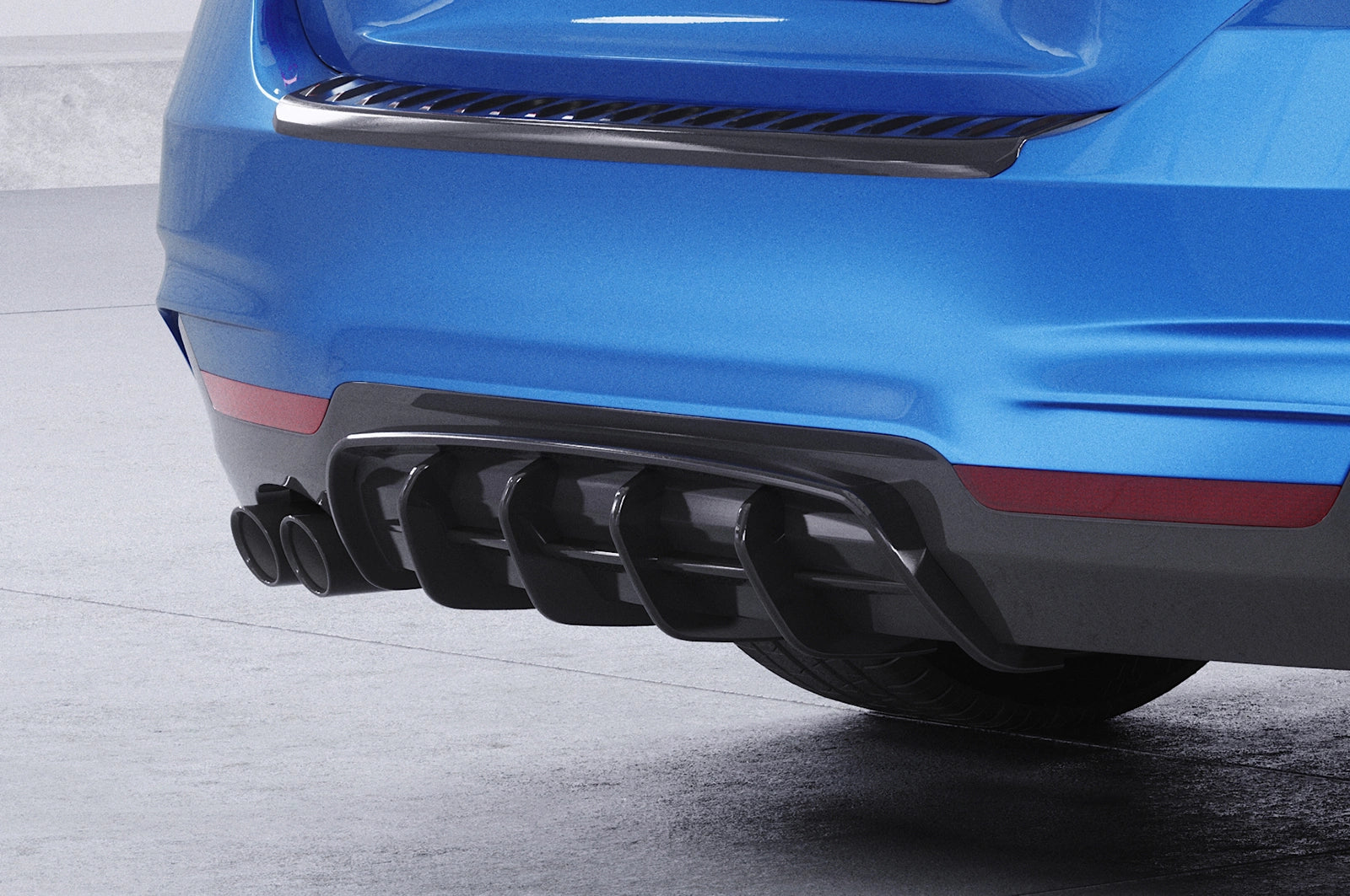 Diffusor / Heckansatz für BMW 4er (F32/F33/F36) M-Paket
