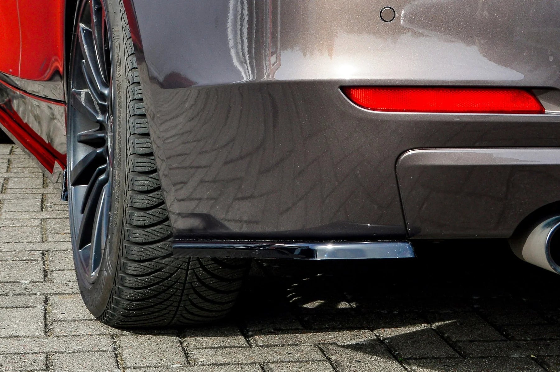 Flaps Heckansatz Seitenteile passend für BMW 3er F30 Standard - WEHRAN MOTORSPORT