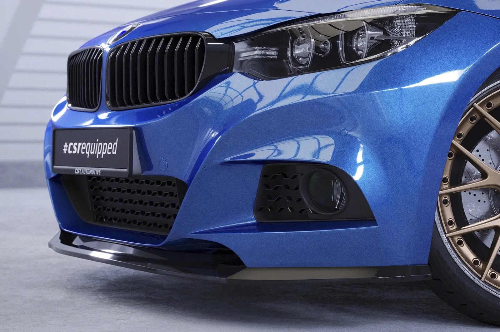Frontspoiler / Cup - Spoilerlippe für BMW 3er F34 Gran Turismo (GT) - WEHRAN MOTORSPORT
