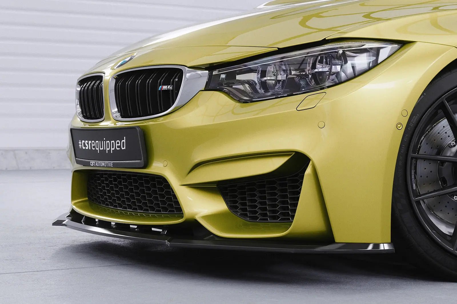 Frontspoiler / Cup - Spoilerlippe mit ABE für BMW M3/M4 F80/F82/F83 - WEHRAN MOTORSPORT