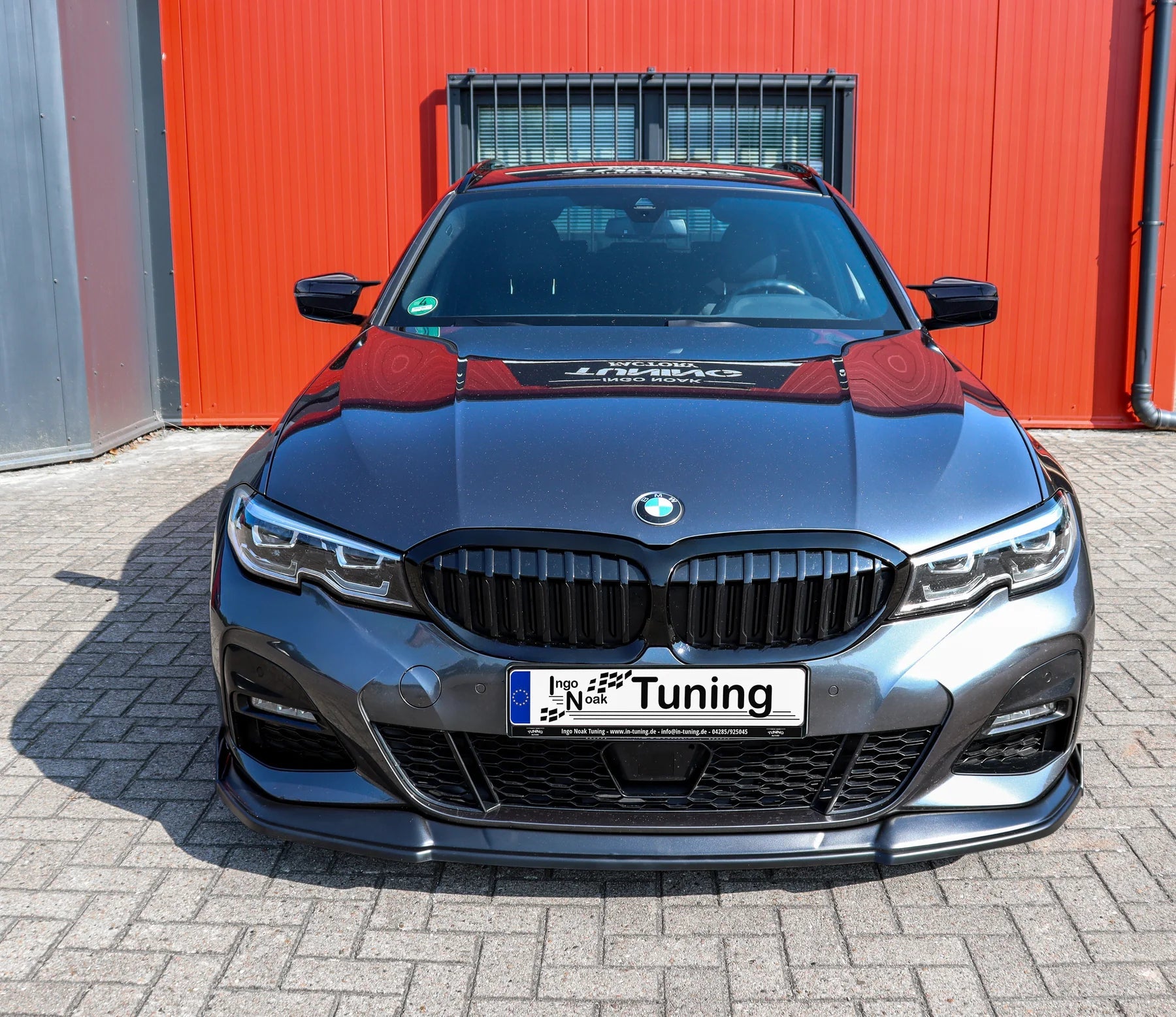 Frontspoiler Cuplippe mit Wings passend für BMW 3er G20 G21 Limousine Touring M - Paket - WEHRAN MOTORSPORT
