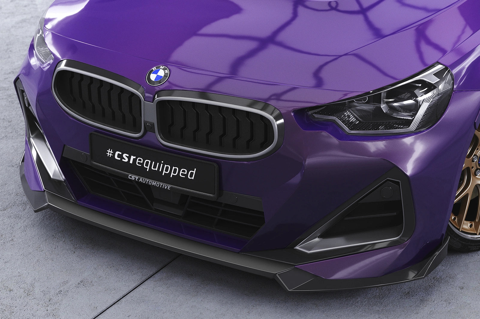 Frontspoiler / Cup-Spoilerlippe für BMW 2er G42 M-Paket/M240i