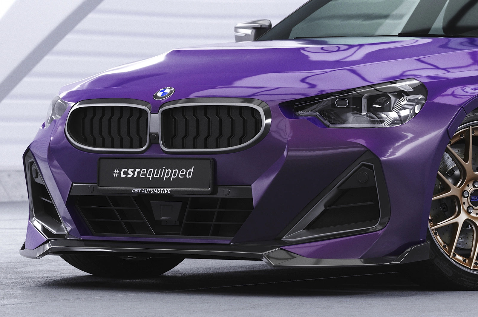 Frontspoiler / Cup-Spoilerlippe für BMW 2er G42 M-Paket/M240i