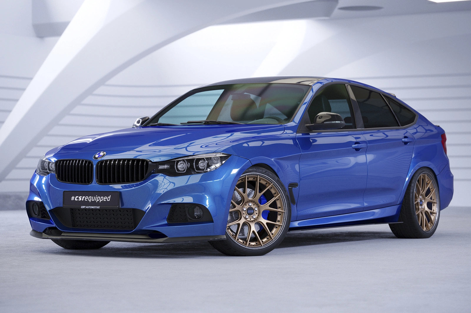 Frontspoiler / Cup-Spoilerlippe für BMW 3er F34 Gran Turismo (GT)
