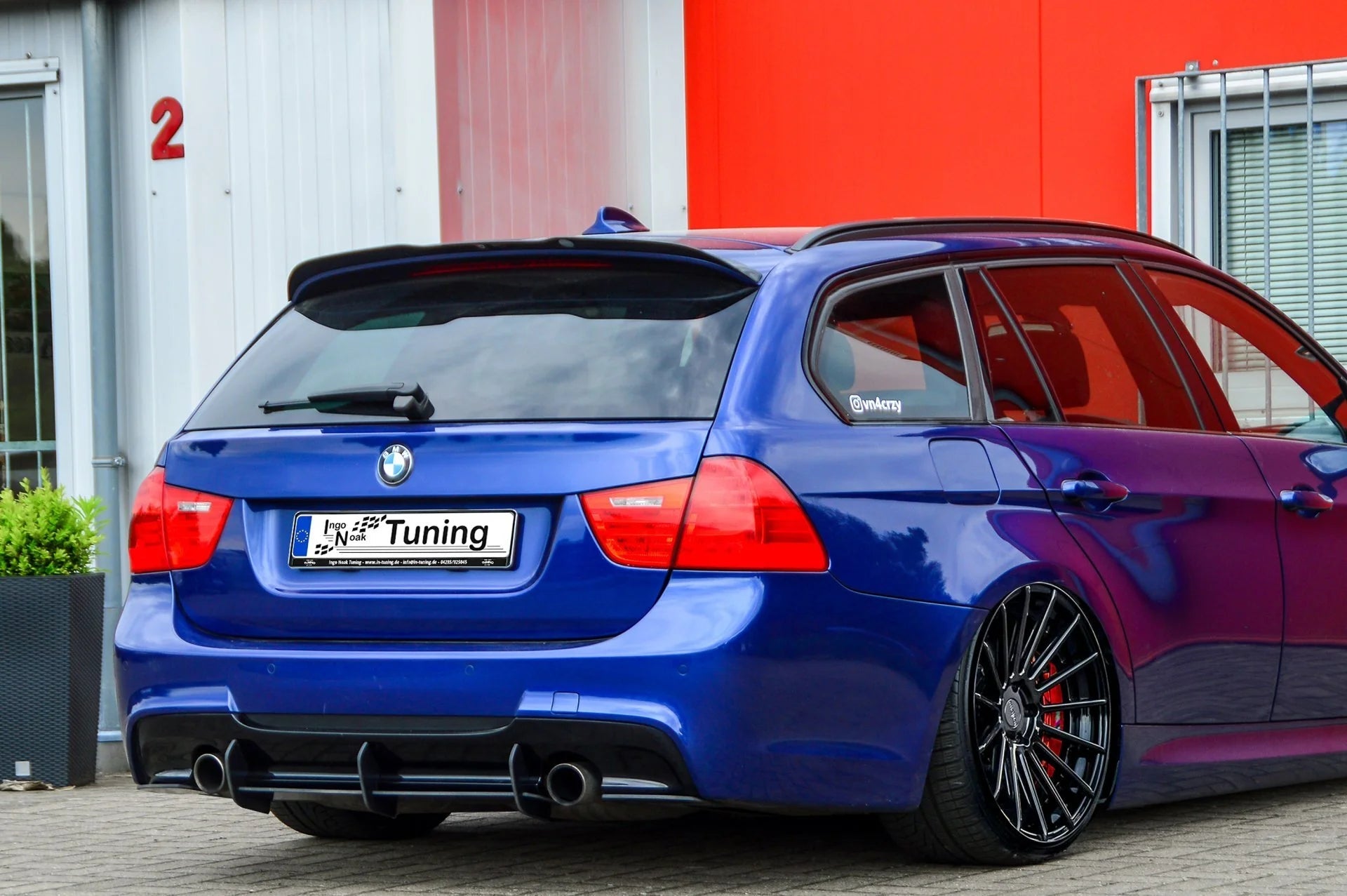 Heckansatz Diffusor passend für BMW 3er E90 E91 Facelift | M - Paket - WEHRAN MOTORSPORT