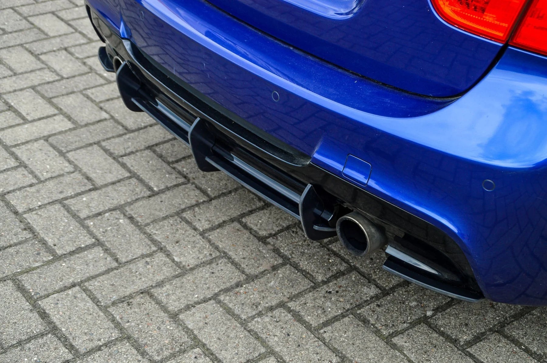 Heckansatz Diffusor passend für BMW 3er E90 E91 Facelift | M - Paket - WEHRAN MOTORSPORT