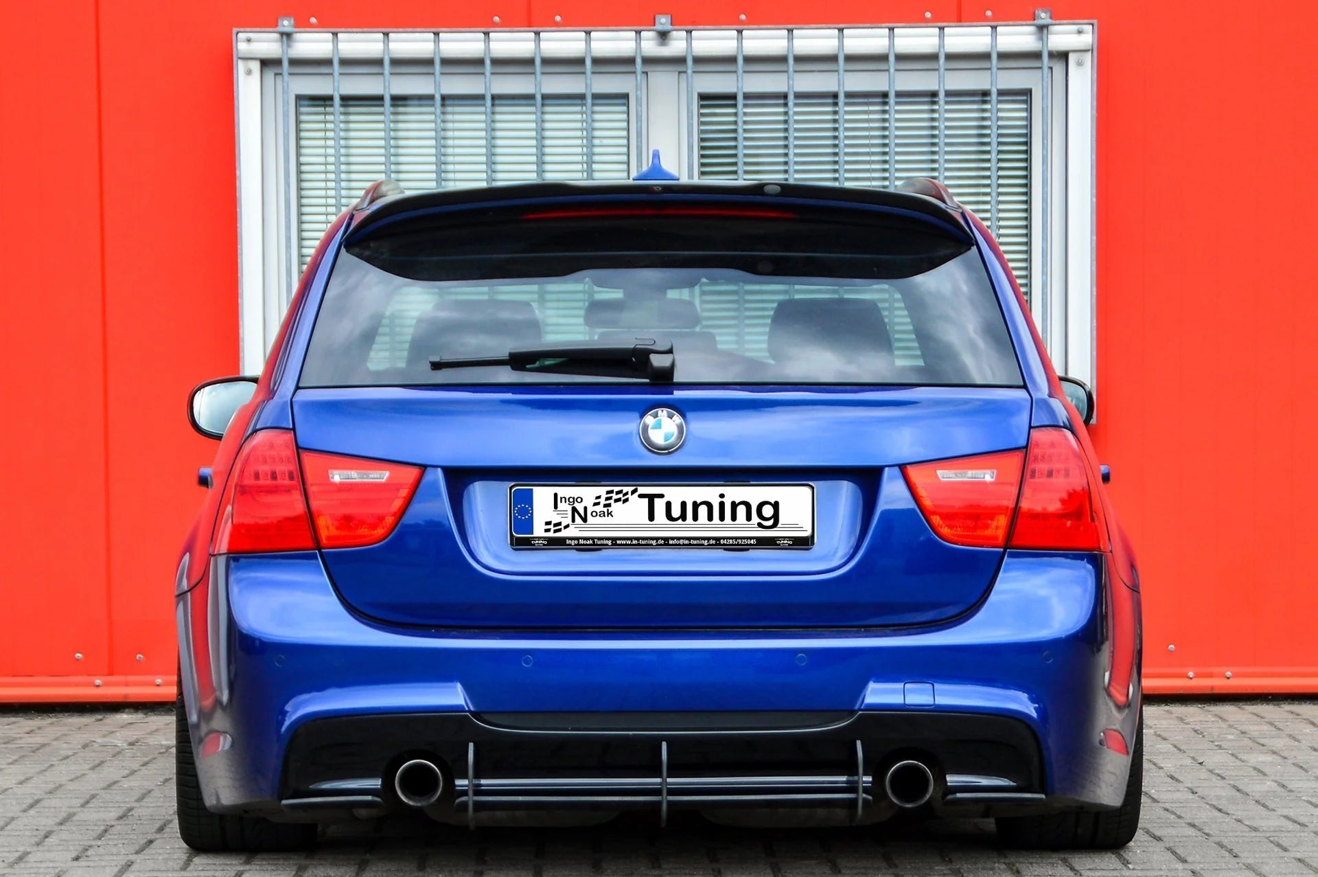 Heckansatz Diffusor passend für BMW 3er E90 E91 Facelift | M - Paket - WEHRAN MOTORSPORT