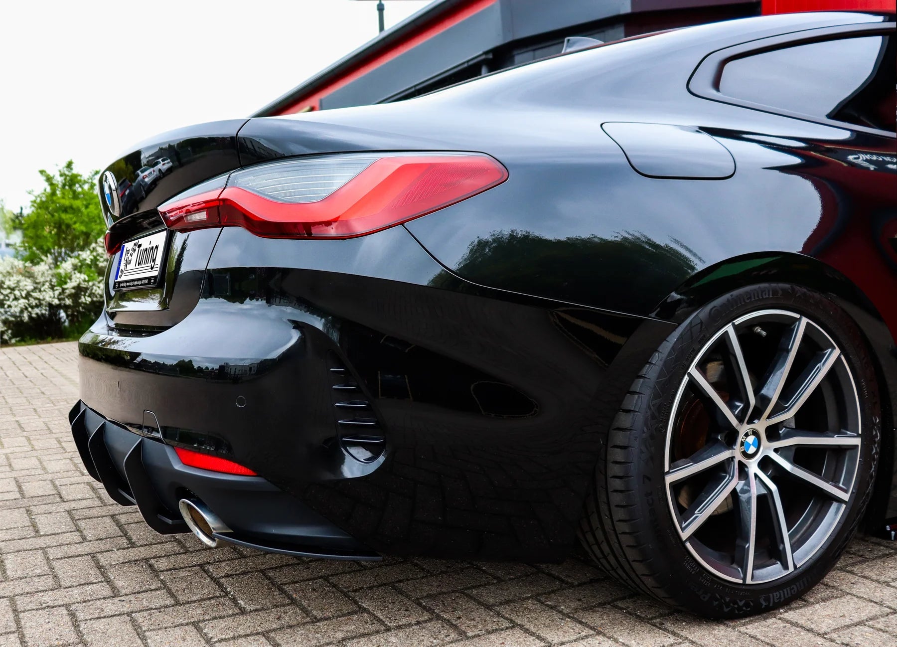 Heckansatz Diffusor passend für BMW 4er G22 G23 Coupé Cabrio Standard - WEHRAN MOTORSPORT