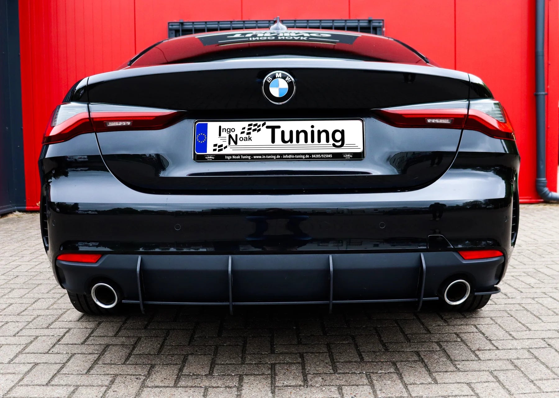 Heckansatz Diffusor passend für BMW 4er G22 G23 Coupé Cabrio Standard - WEHRAN MOTORSPORT