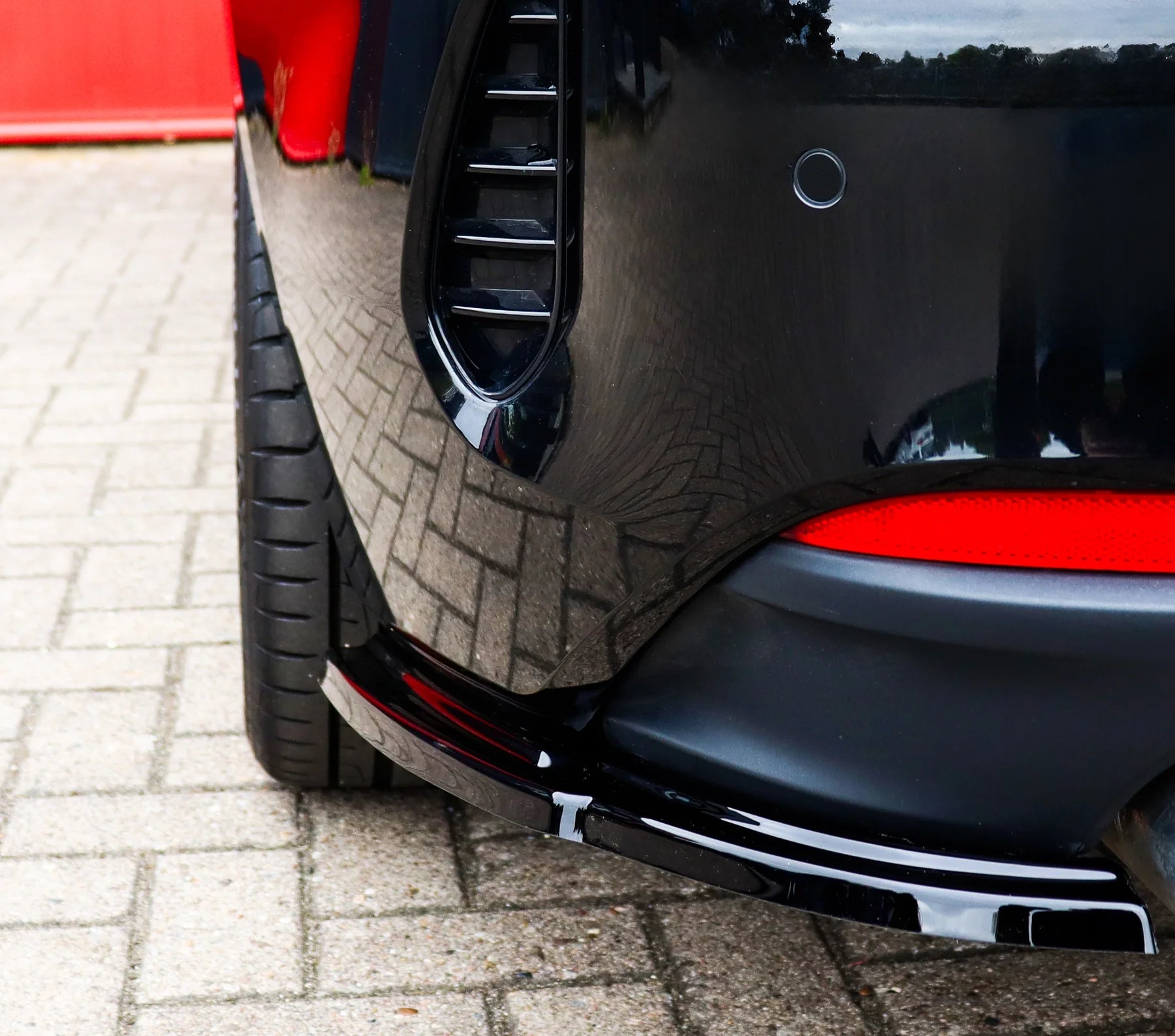 Heckansatz Flaps Seitenteile passend für BMW 4er G22 G23 Standard - WEHRAN MOTORSPORT