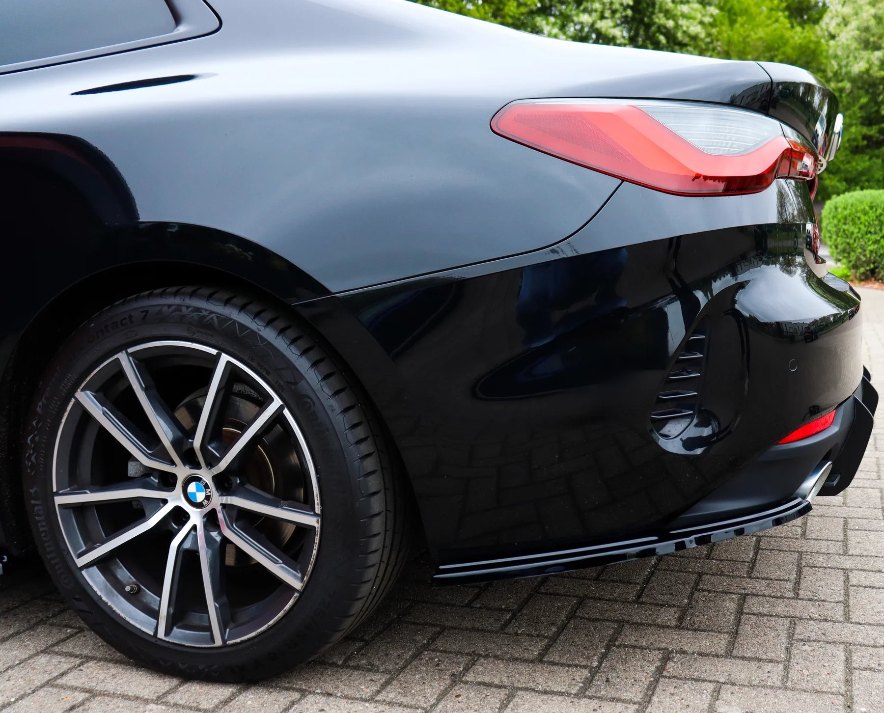 Heckansatz Flaps Seitenteile passend für BMW 4er G22 G23 Standard - WEHRAN MOTORSPORT