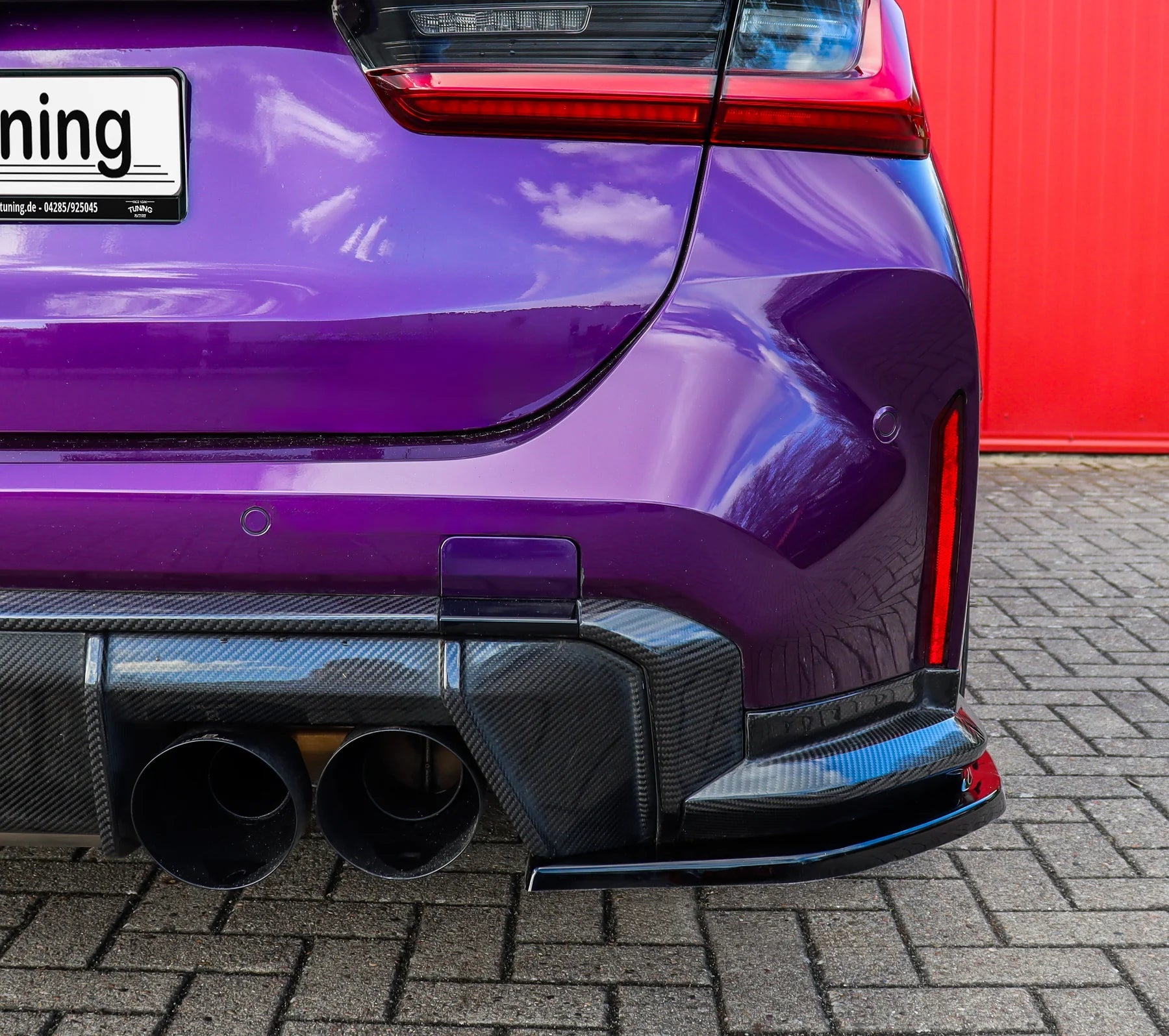 Heckansatz Flaps Seitenteile passend für BMW M3 G80 G81 - WEHRAN MOTORSPORT