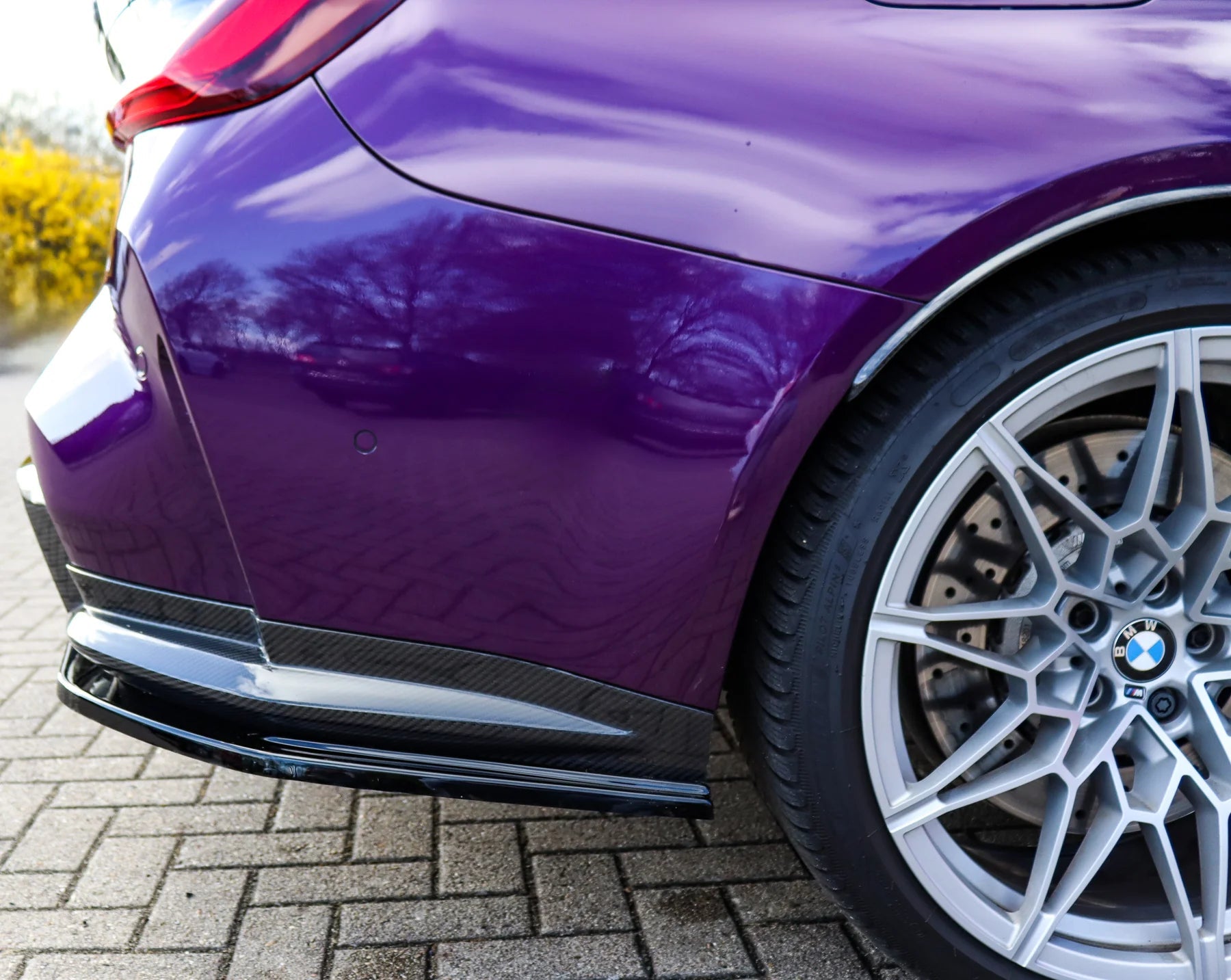 Heckansatz Flaps Seitenteile passend für BMW M3 G80 G81 - WEHRAN MOTORSPORT