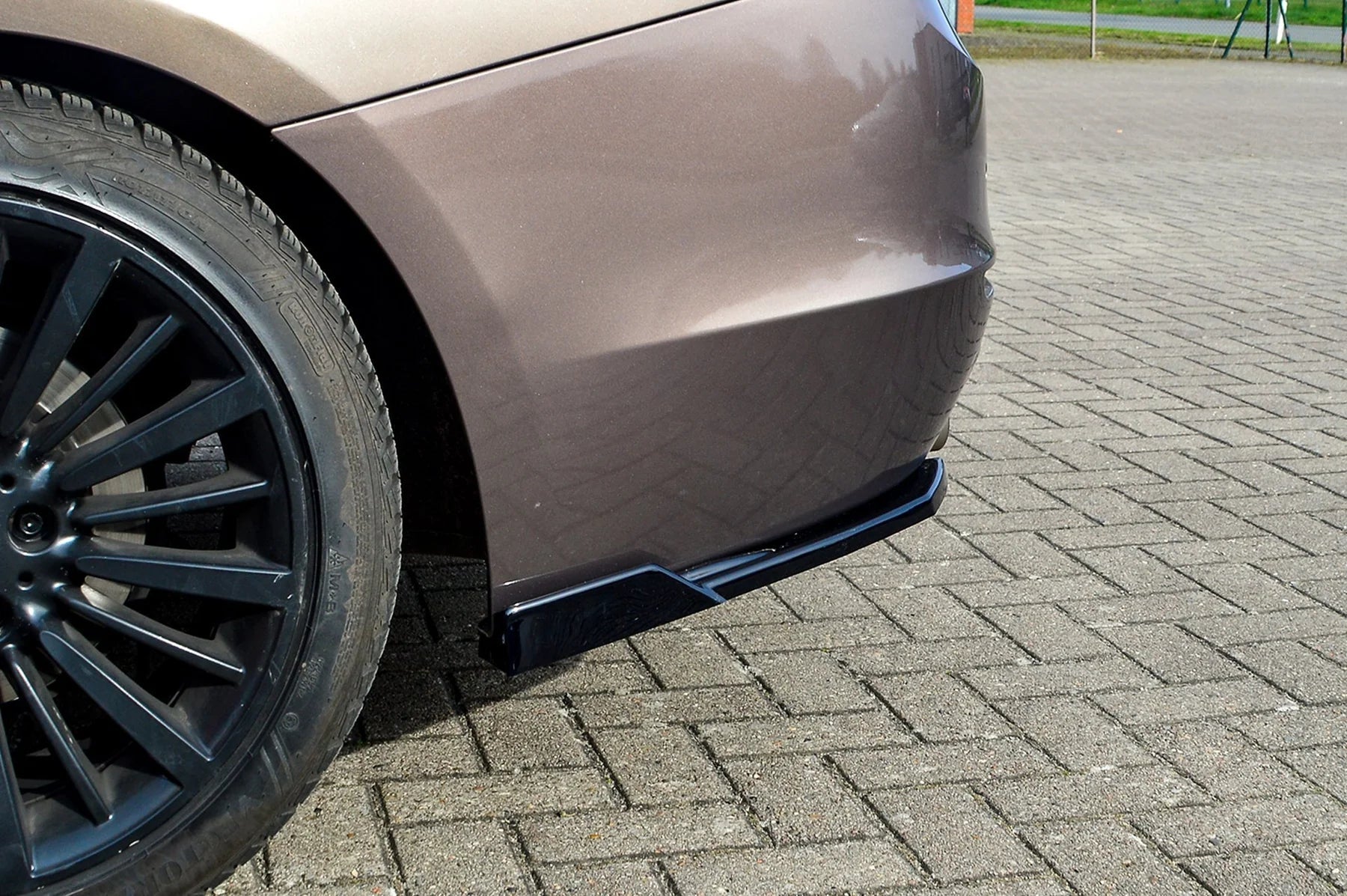 Heckansatz Seitenteile Flaps mit Wing passend für BMW 3er F30 Standard - WEHRAN MOTORSPORT