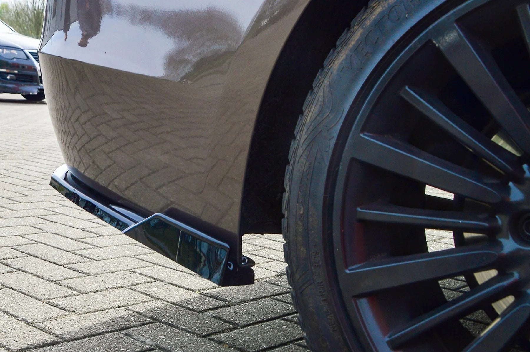 Heckansatz Seitenteile Flaps mit Wing passend für BMW 3er F30 Standard - WEHRAN MOTORSPORT