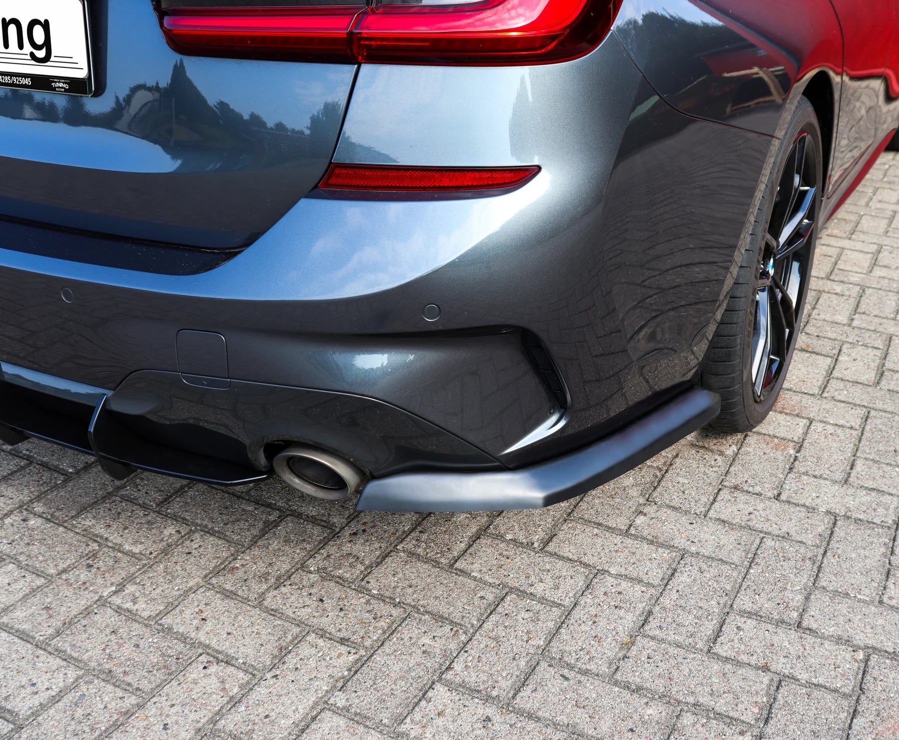 Heckansatz Seitenteile Flaps passend für BMW 3er G20 G21 Limousine Touring M - Paket - WEHRAN MOTORSPORT