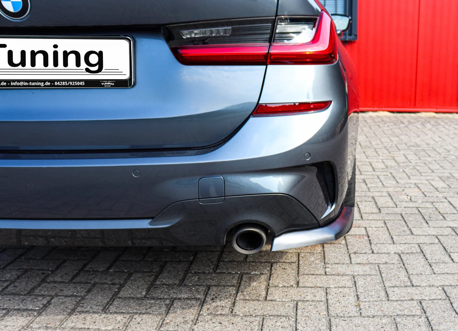 Heckansatz Seitenteile Flaps passend für BMW 3er G20 G21 Limousine Touring M - Paket - WEHRAN MOTORSPORT