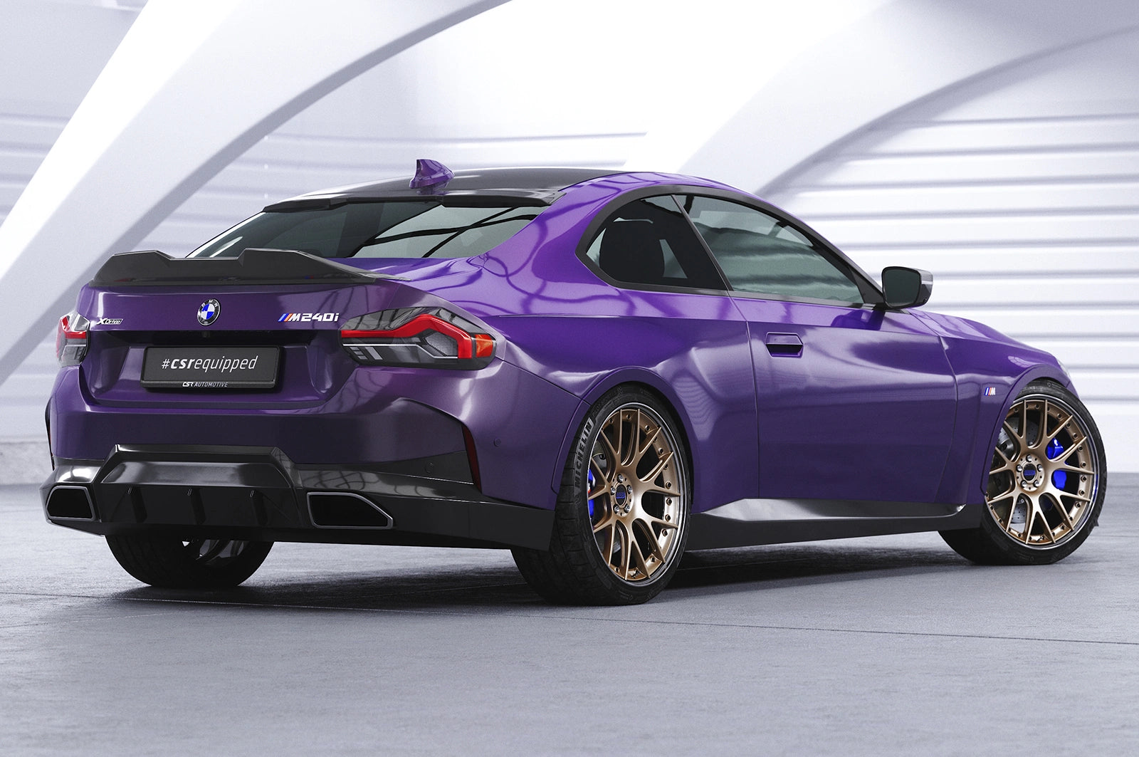 Heckspoiler / Heckflügel für BMW 2er G42 / M2 G87