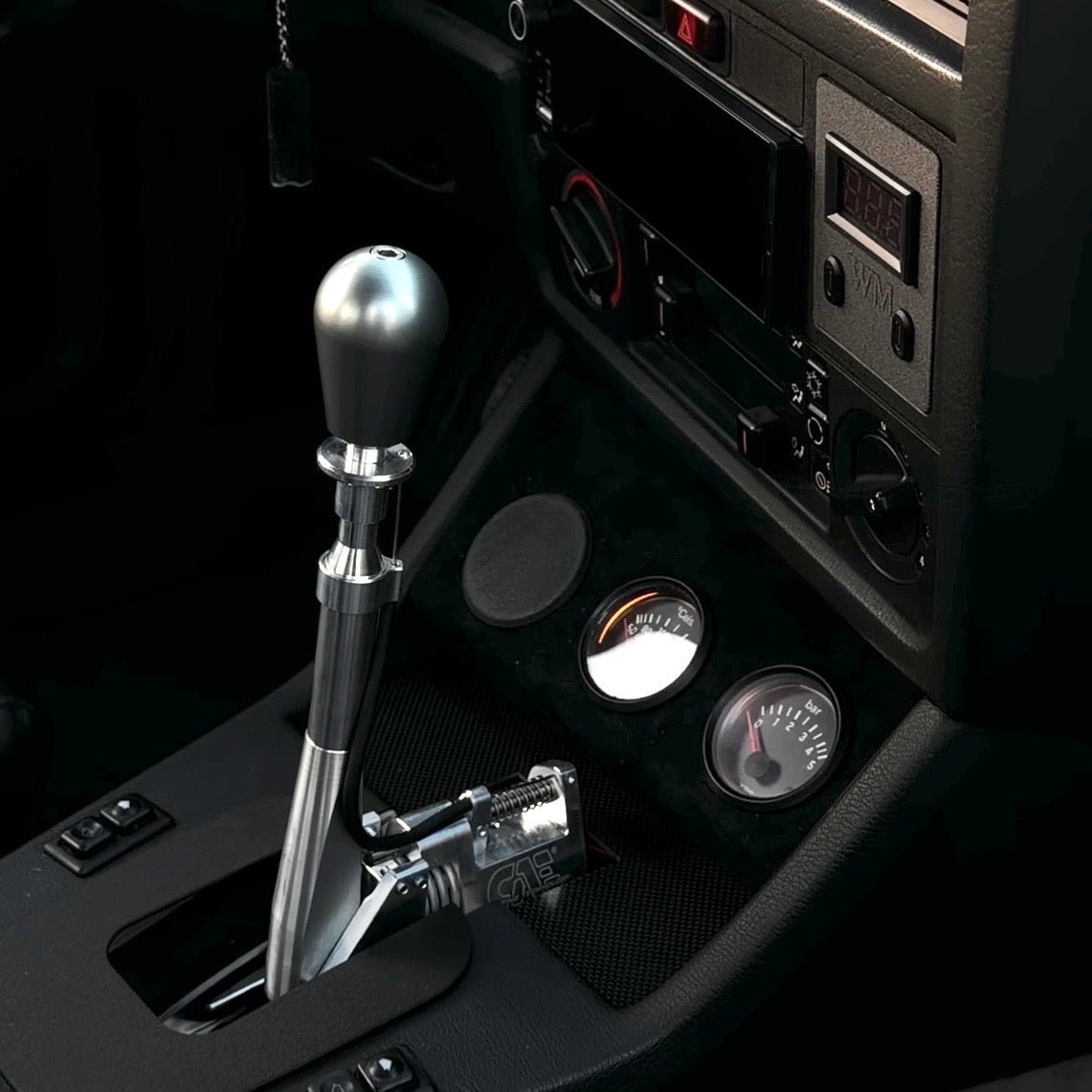 Instrumentenhalter Mittelkonsole passend für BMW E30 | 3x 52mm Messuhren - WEHRAN MOTORSPORT