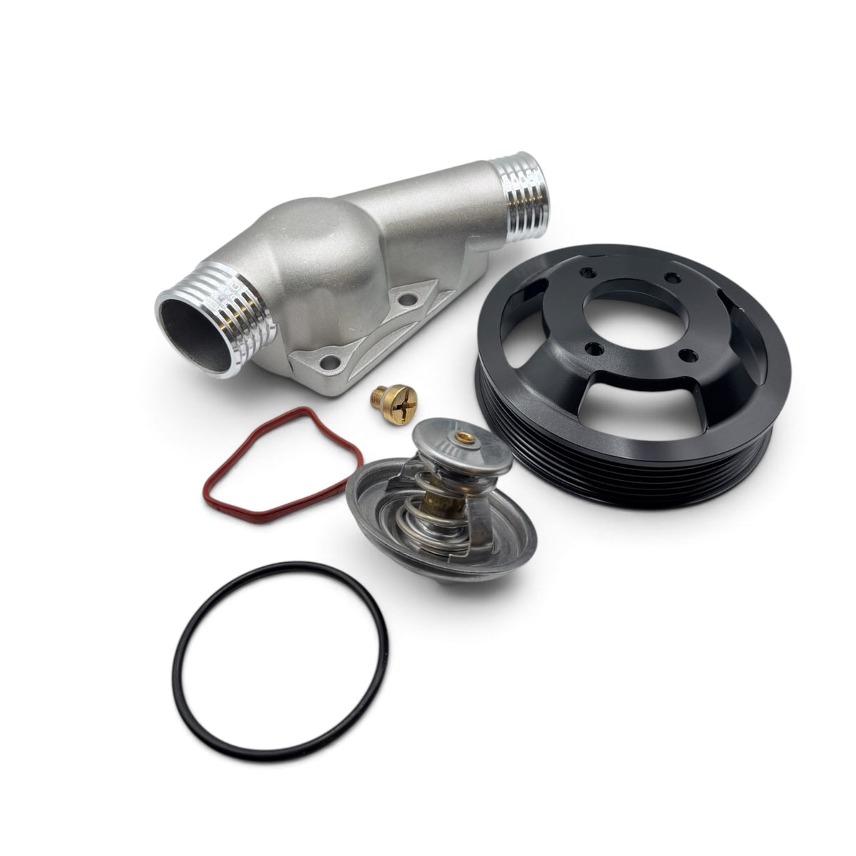 Kühlsystem Upgrade Set – 71 °C Thermostat & Alugehäuse passend für BMW E36 - WEHRAN MOTORSPORT