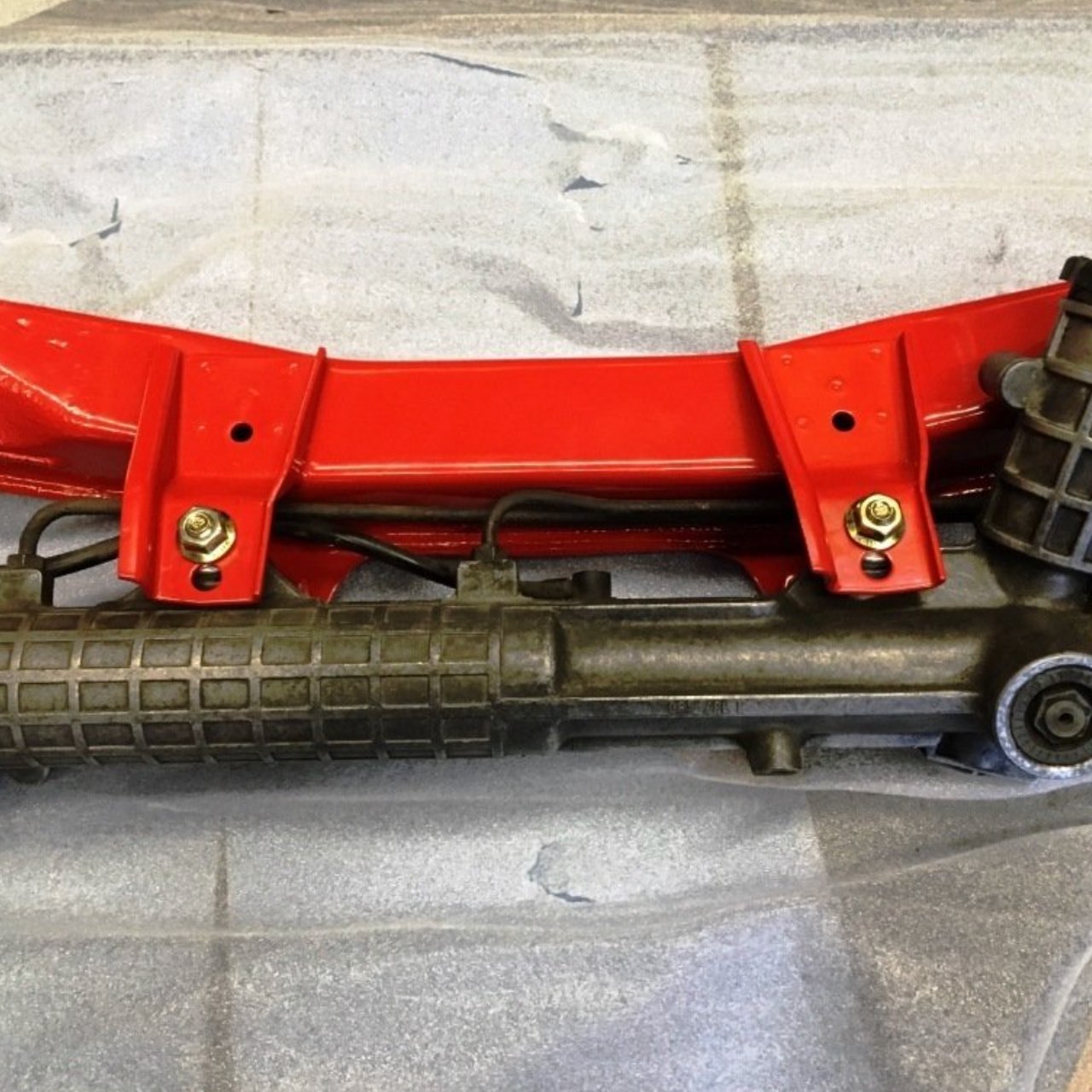 Lenkgetriebe Umrüstsatz passend für BMW E30 auf E36 E46 Lenkgetriebe - WEHRAN MOTORSPORT