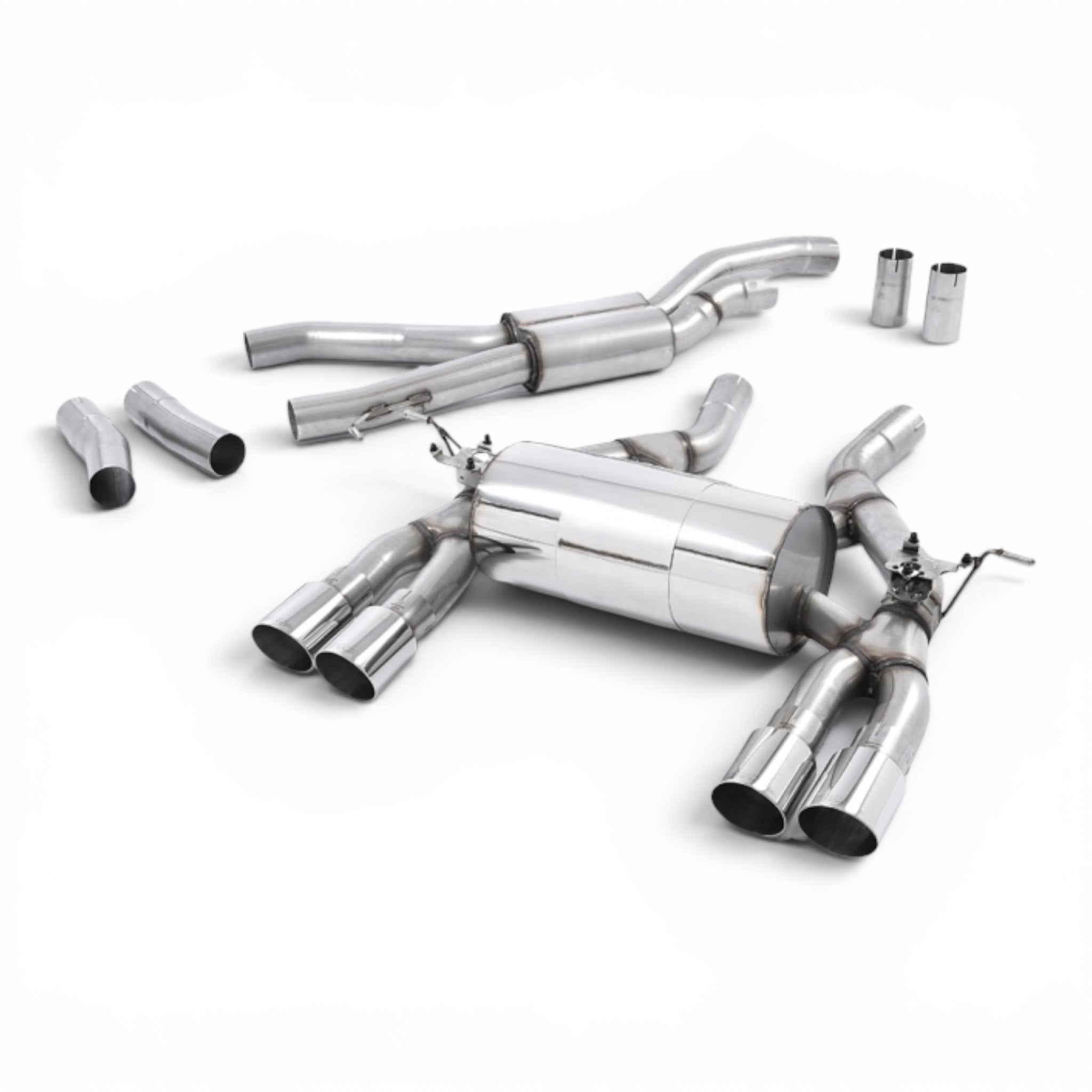 MILLTEK Sport Abgasanlage passend für BMW M3 M4 F80 F82 F83 (OHNE OPF) - WEHRAN MOTORSPORT