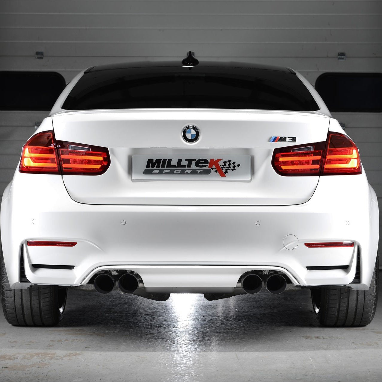 MILLTEK Sport Abgasanlage passend für BMW M3 M4 F80 F82 F83 (OHNE OPF) - WEHRAN MOTORSPORT