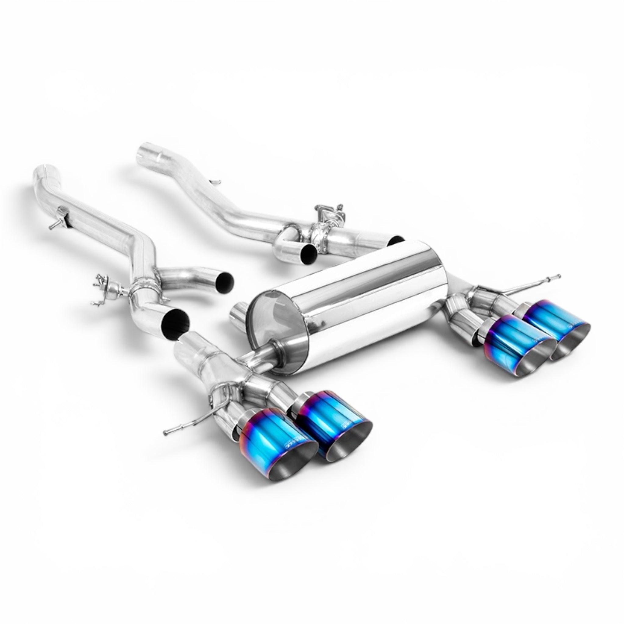 MILLTEK Sport Abgasanlage passend für BMW M3 M4 G80 G81 G82 Competition S58 - WEHRAN MOTORSPORT