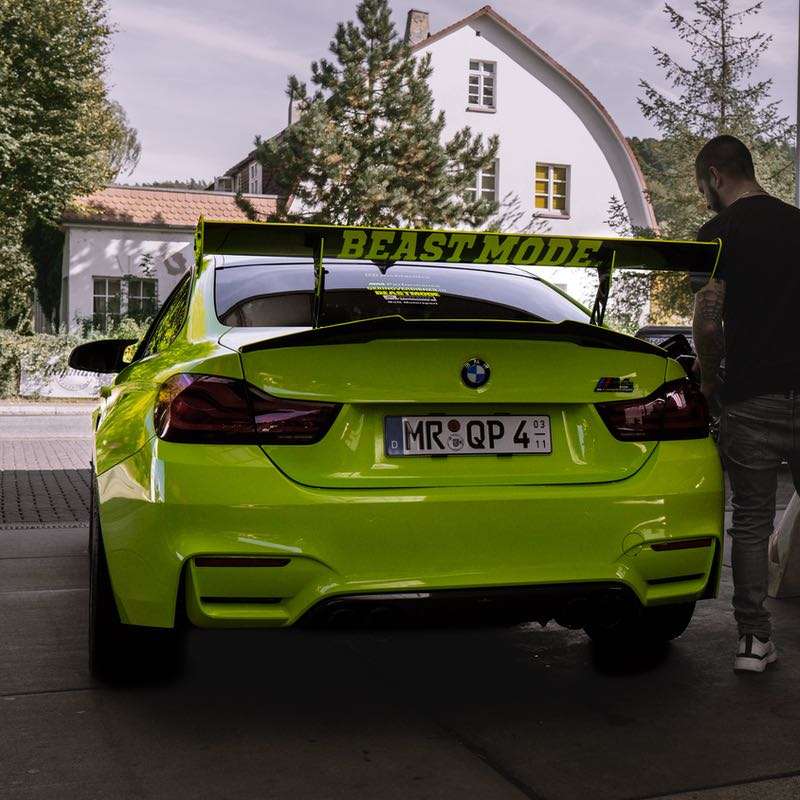 Motorsport Carbon Heckflügel passend für BMW M2 M3 M4 G - /F - Reihe - WEHRAN MOTORSPORT