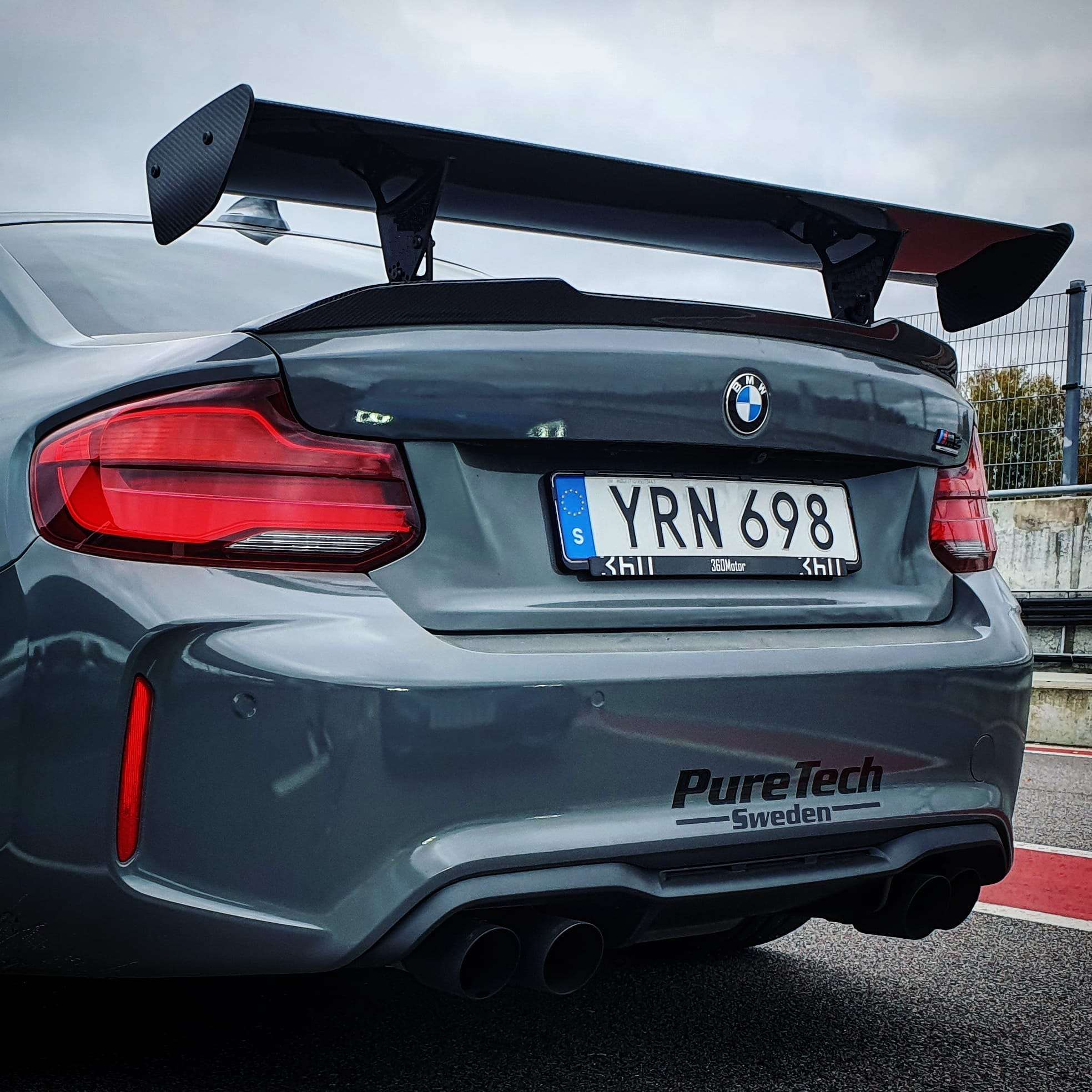 Motorsport Carbon Heckflügel passend für BMW M2 M3 M4 G - /F - Reihe - WEHRAN MOTORSPORT