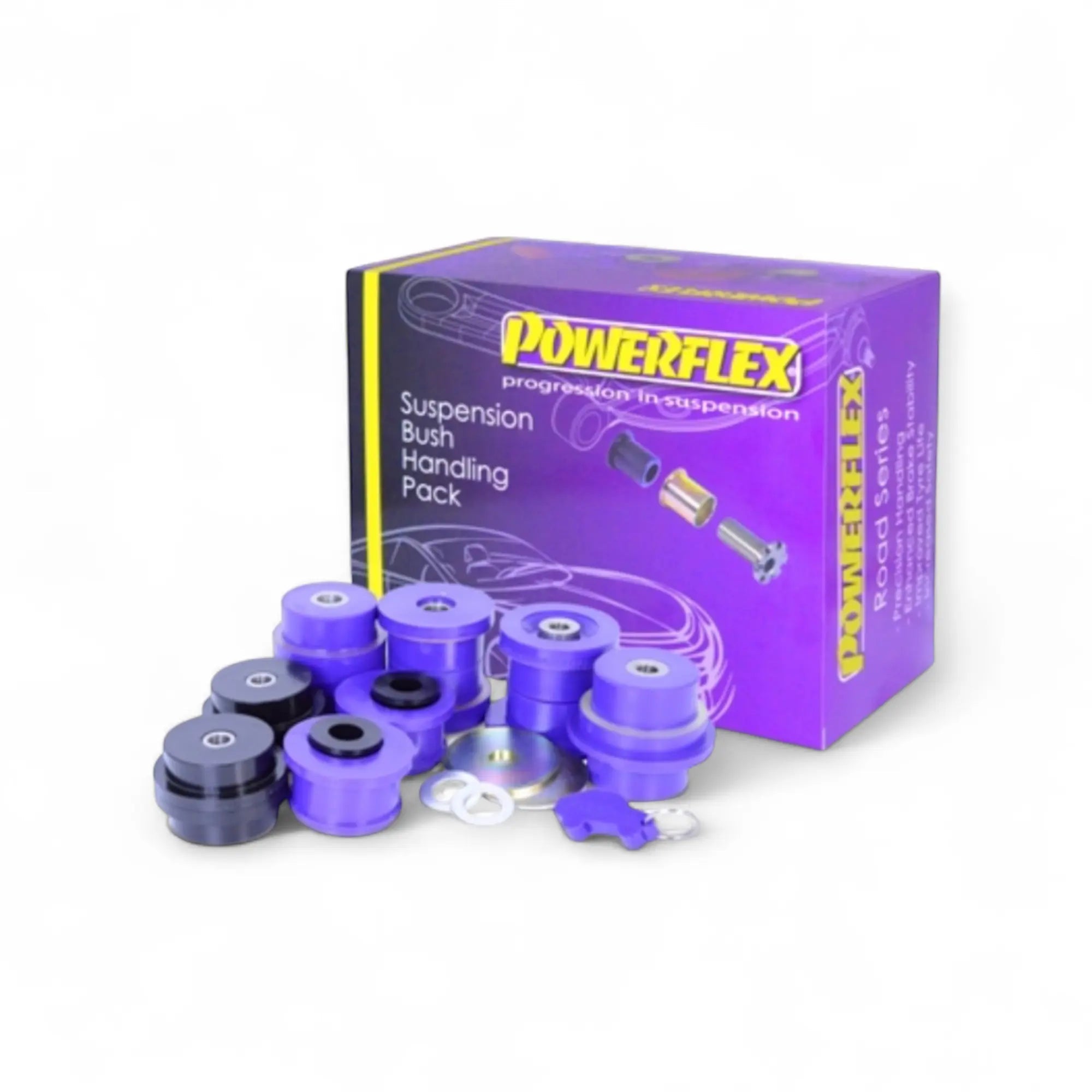 Powerflex Komplettset Handling Pack für BMW E36 inkl. M3 - WEHRAN MOTORSPORT