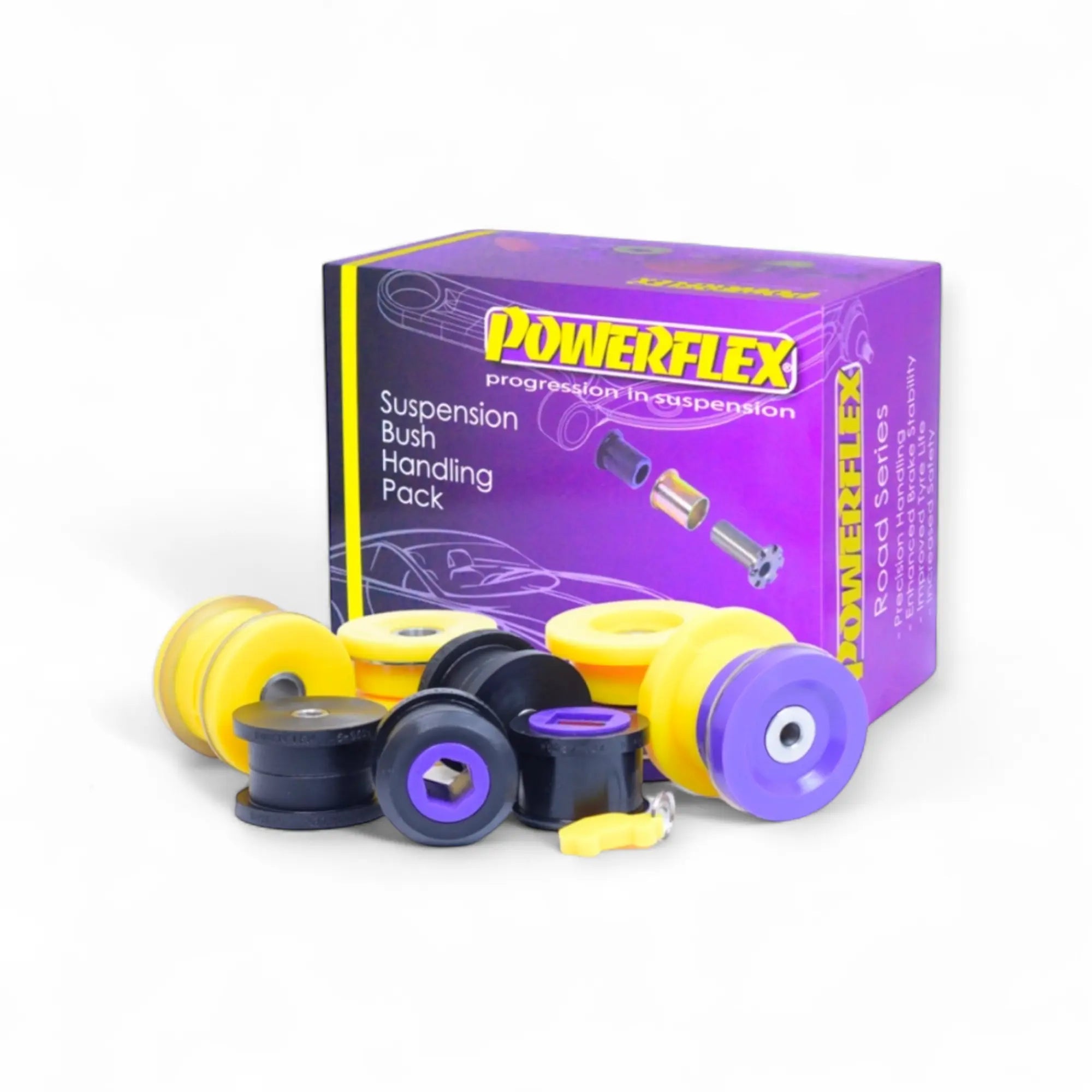 Powerflex PU - Buchsen Komplettset Handling Pack für BMW E46 M3 - WEHRAN MOTORSPORT