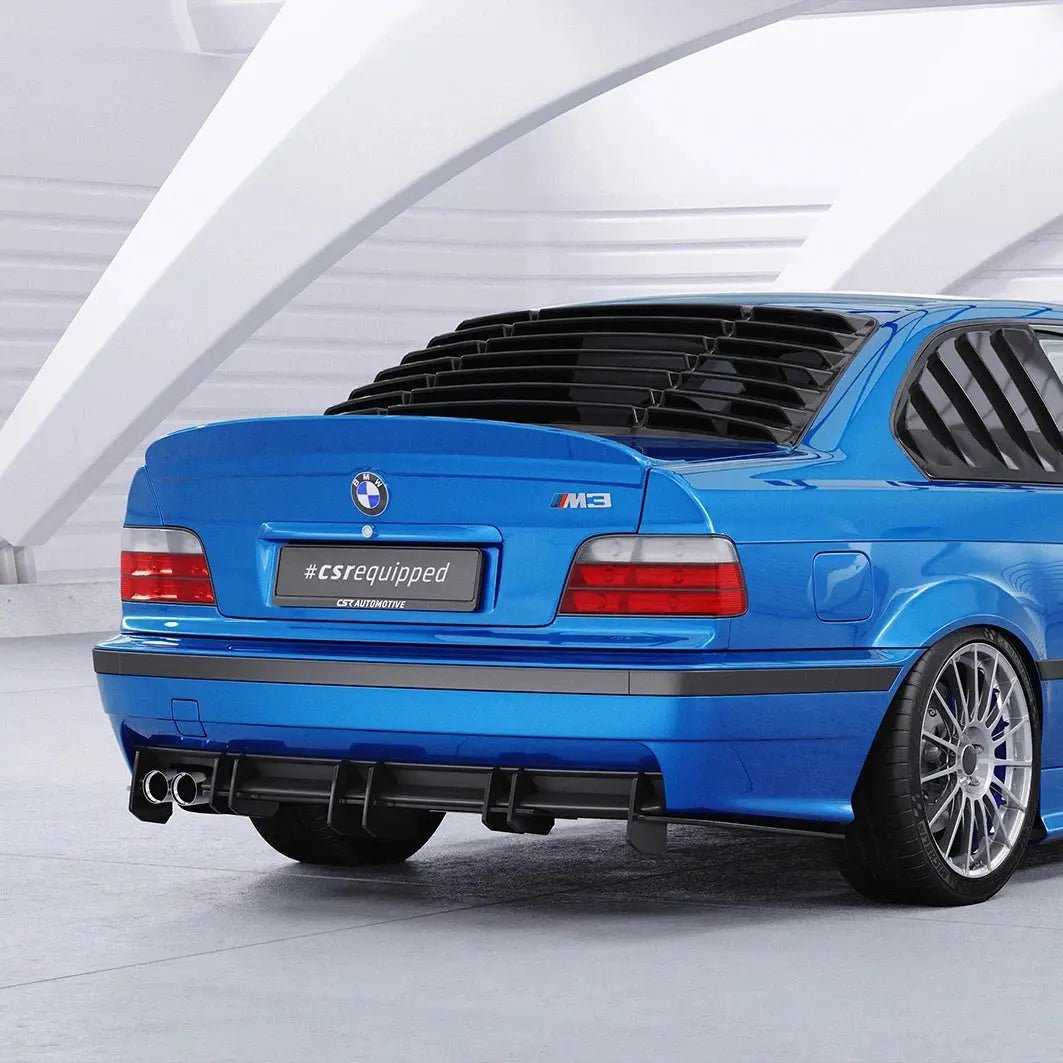 Racing Diffusor / Heckansatz für BMW 3er E36 M - Paket - WEHRAN MOTORSPORT