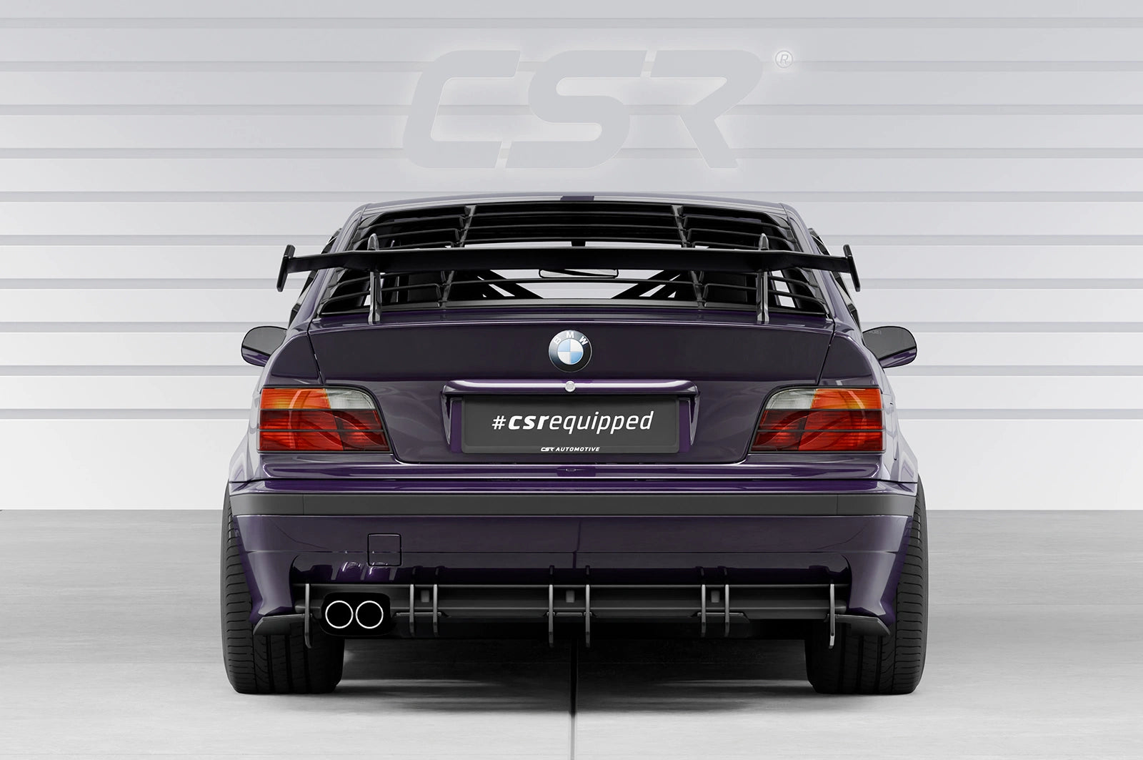 Schwanenhals Heckflügel für BMW 3er / M3 E36 Coupe